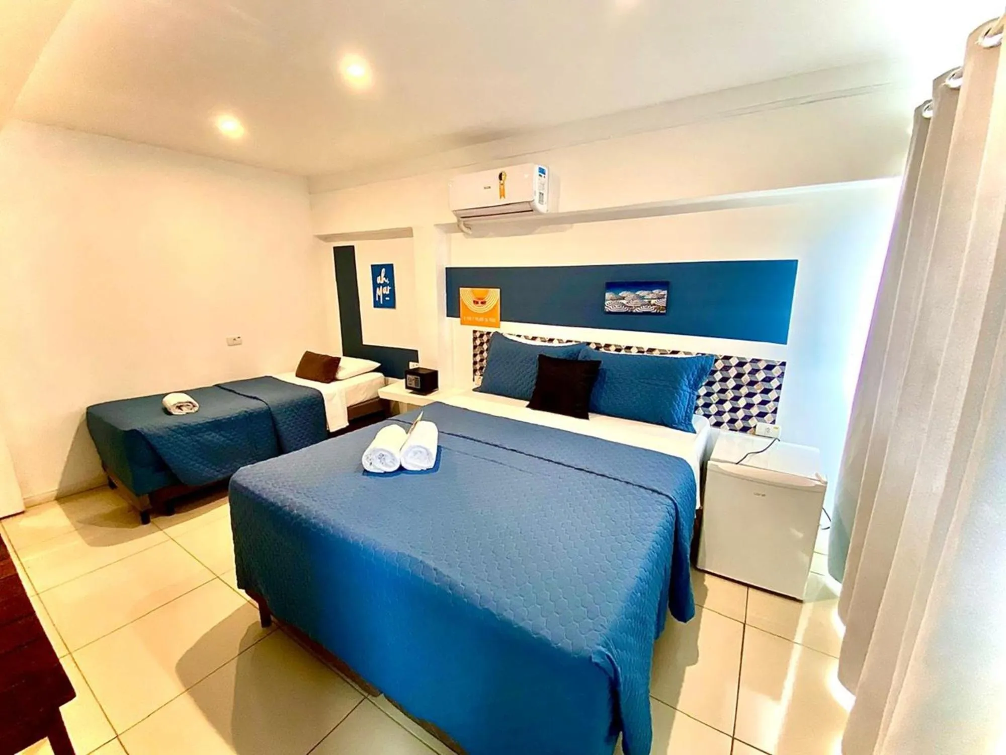 Decorative detail, Bed in Costa Maris Beach Hotel Frente Mar