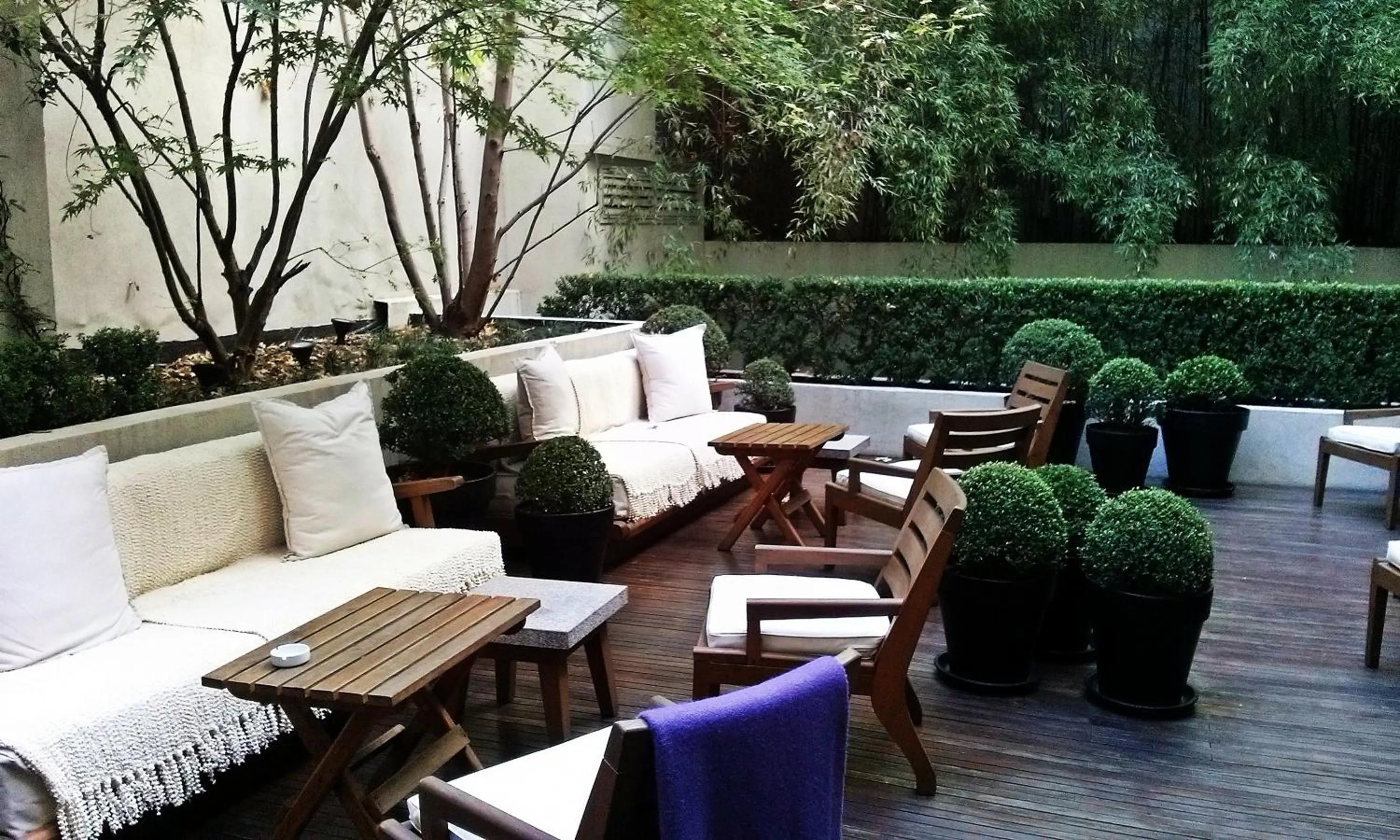 Patio in Libertad Hotel Buenos Aires