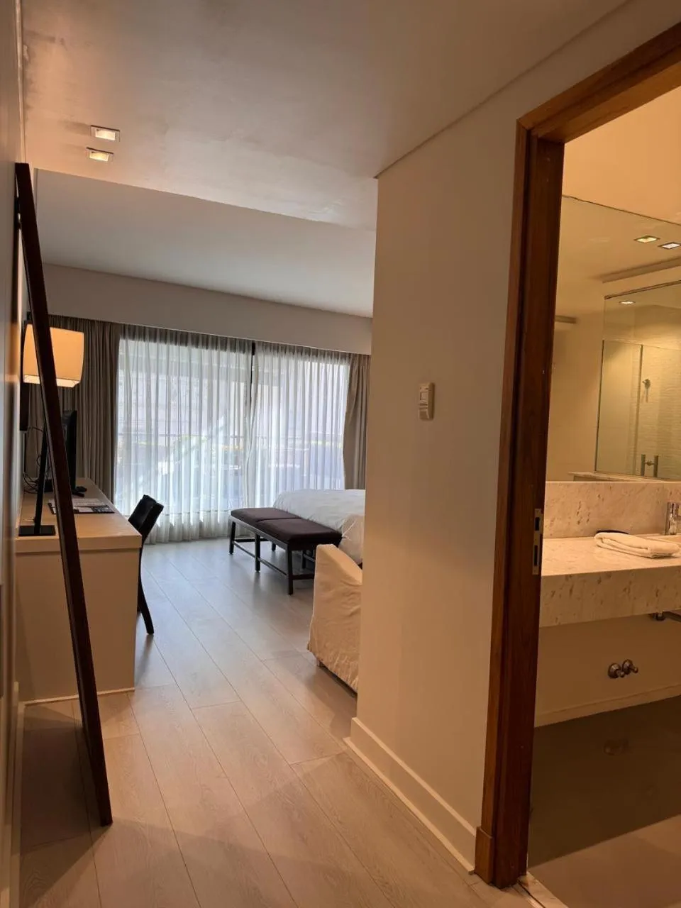 Decorative detail, Bed in Libertad Hotel Buenos Aires