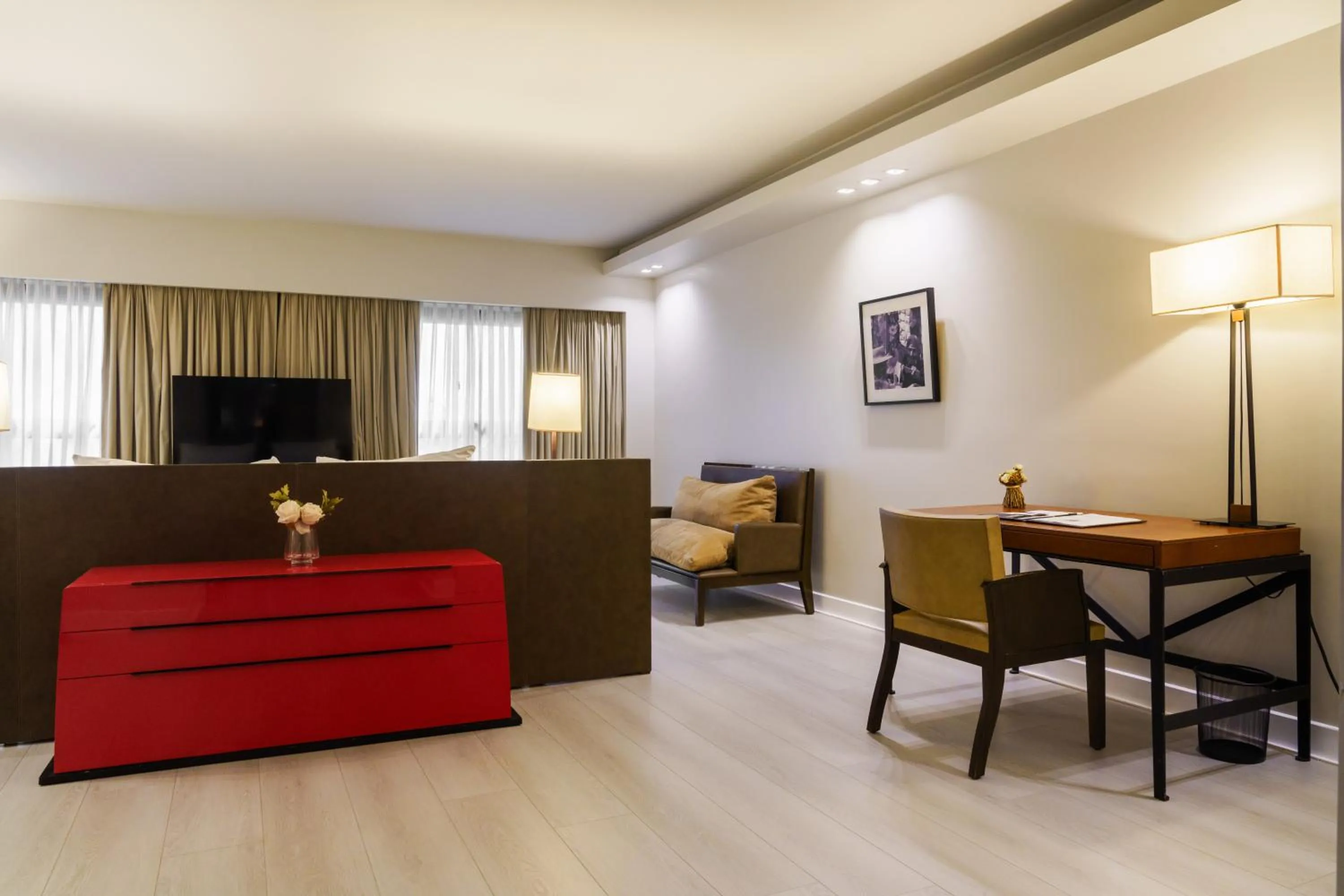 Communal lounge/ TV room in Libertad Hotel Buenos Aires