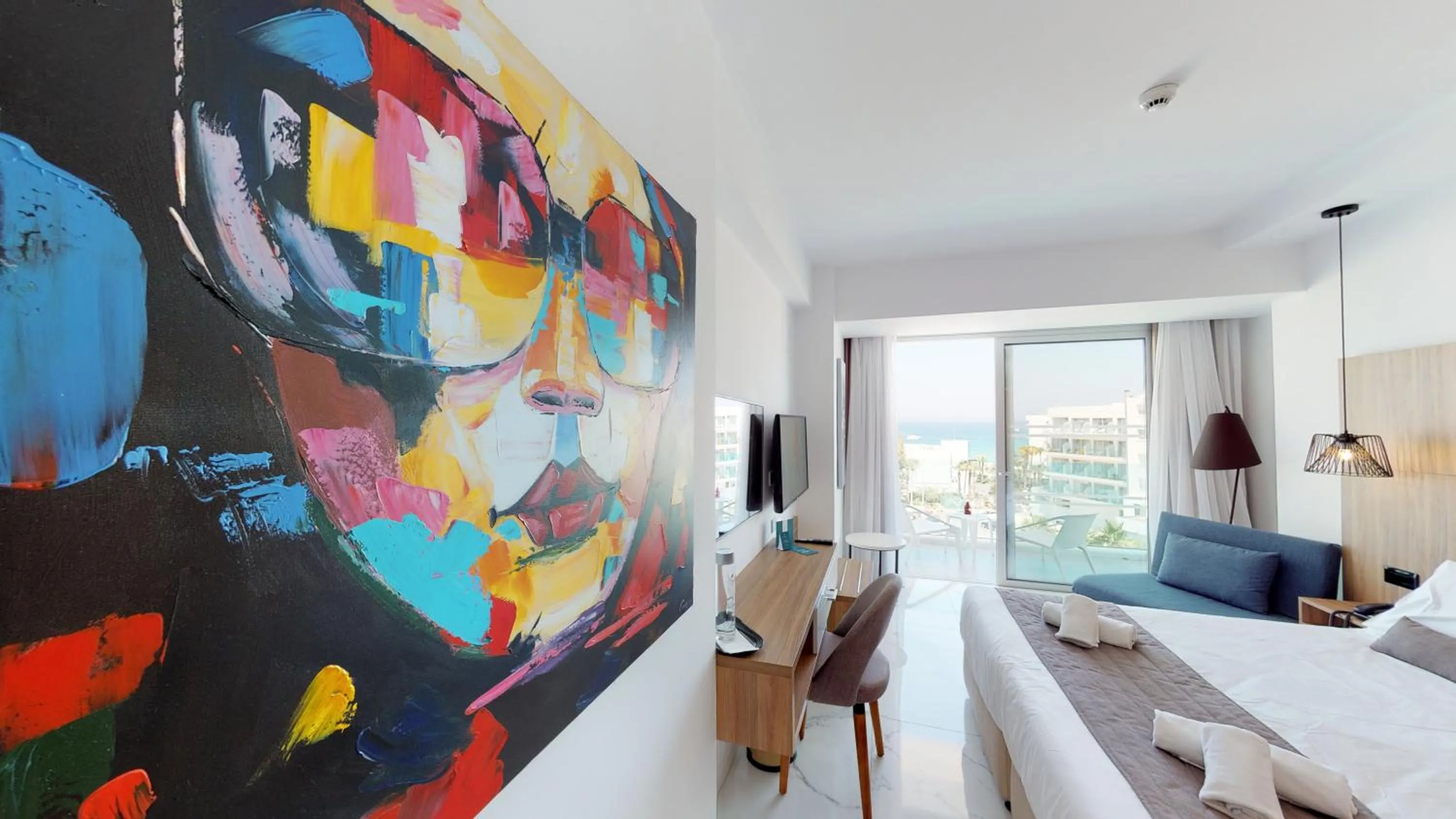 Bedroom, Bed in The Blue Ivy Hotel & Suites