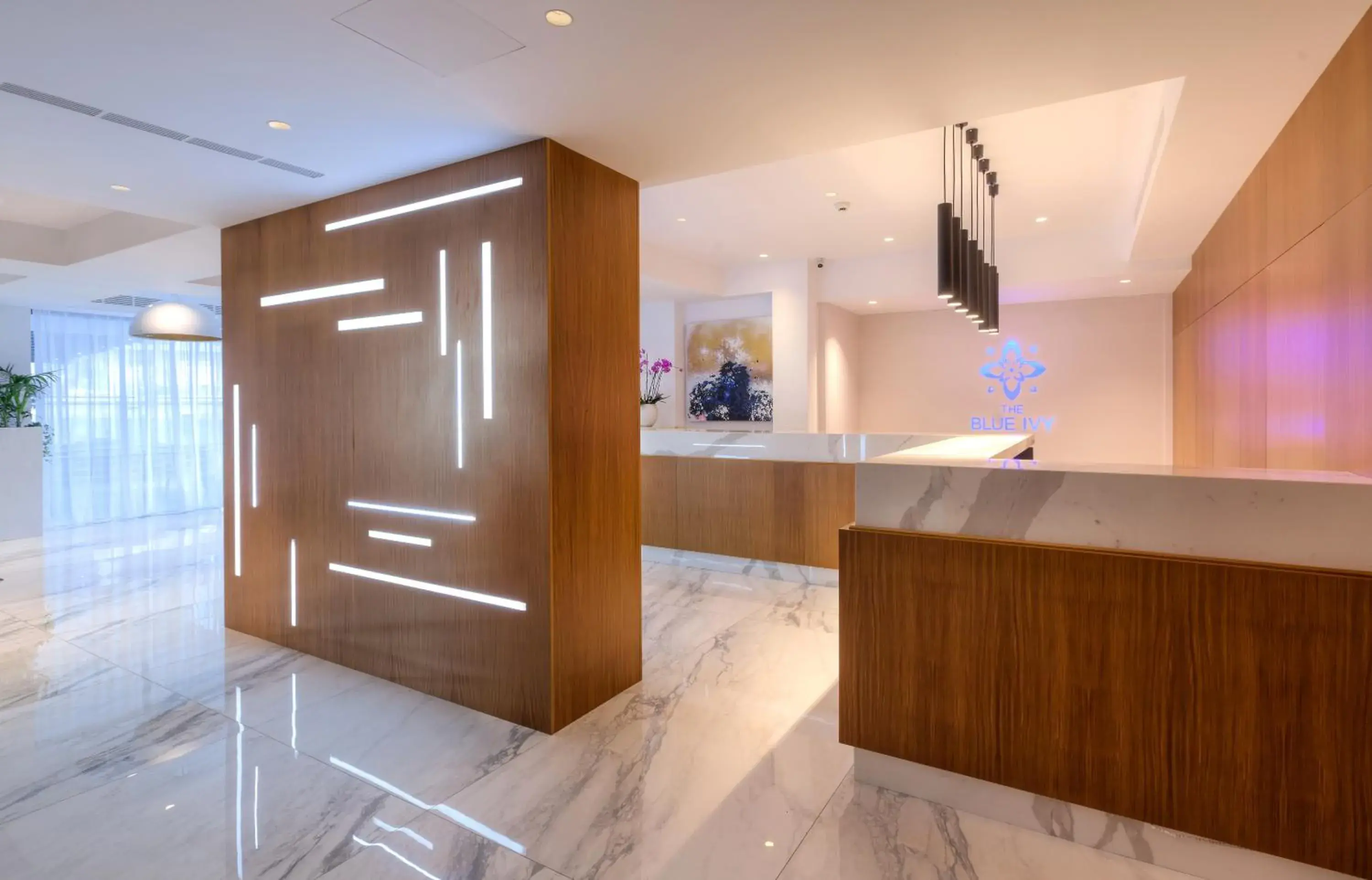 Lobby or reception in The Blue Ivy Hotel & Suites Lobby or reception in The Blue Ivy Hotel & Suites