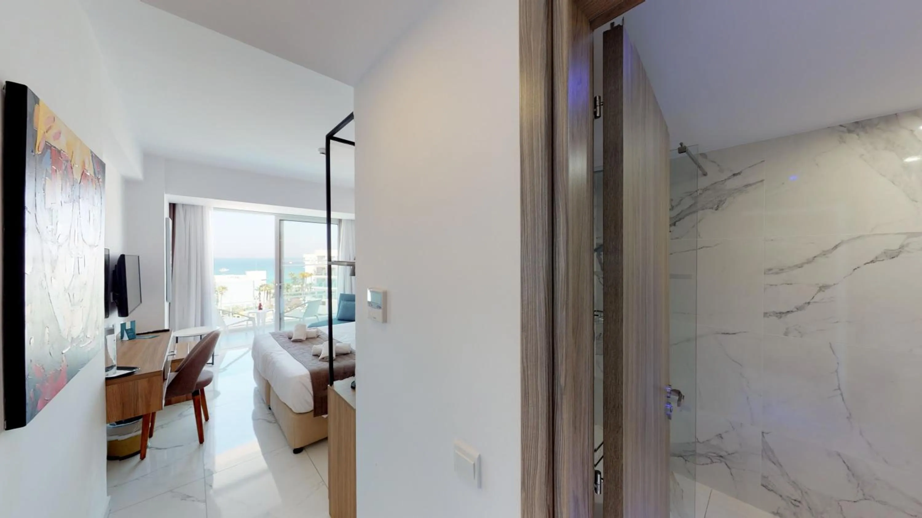 Bedroom in The Blue Ivy Hotel & Suites