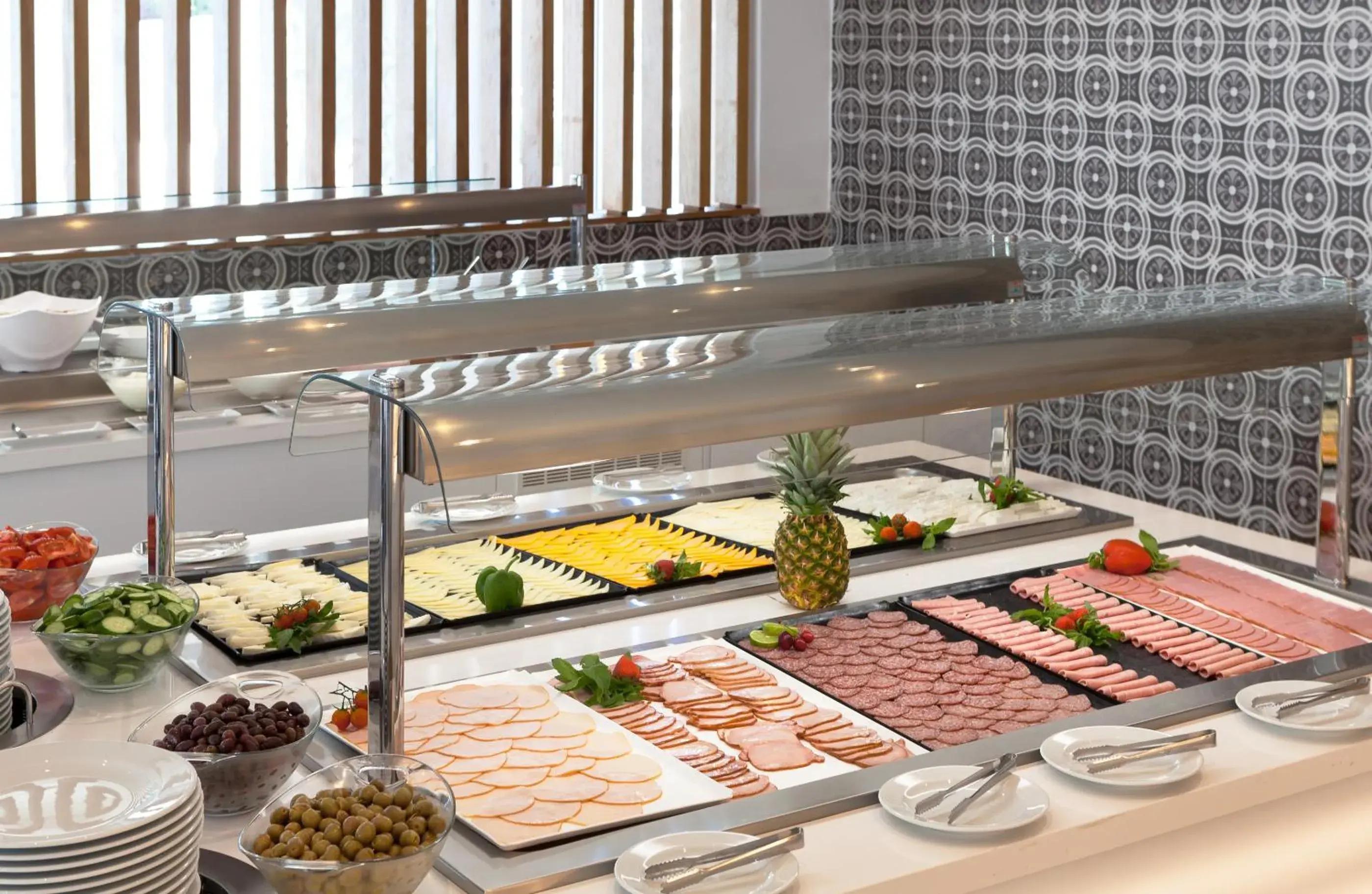 Continental breakfast in The Blue Ivy Hotel & Suites Continental breakfast in The Blue Ivy Hotel & Suites