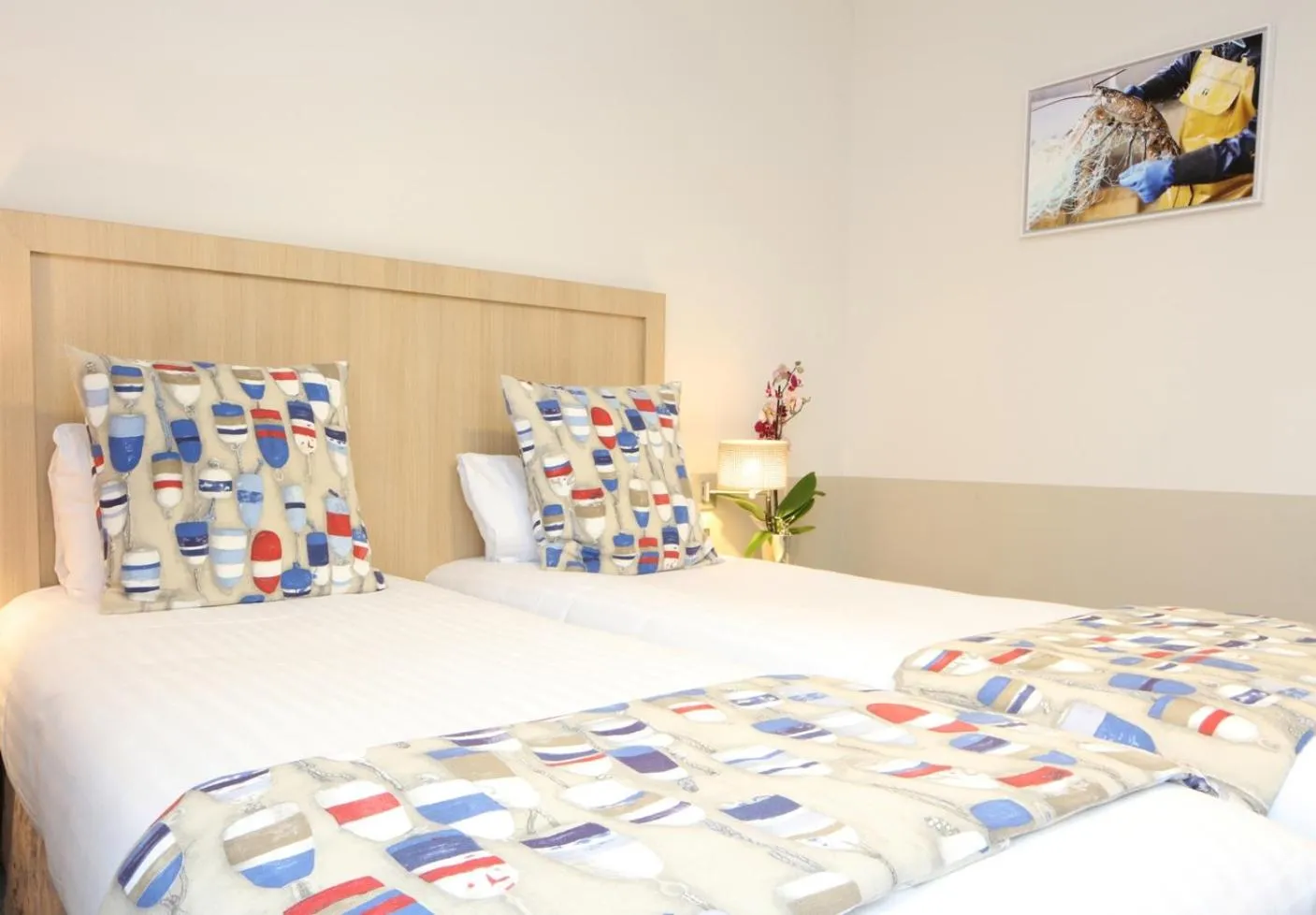 Bed in Trinite Hotel