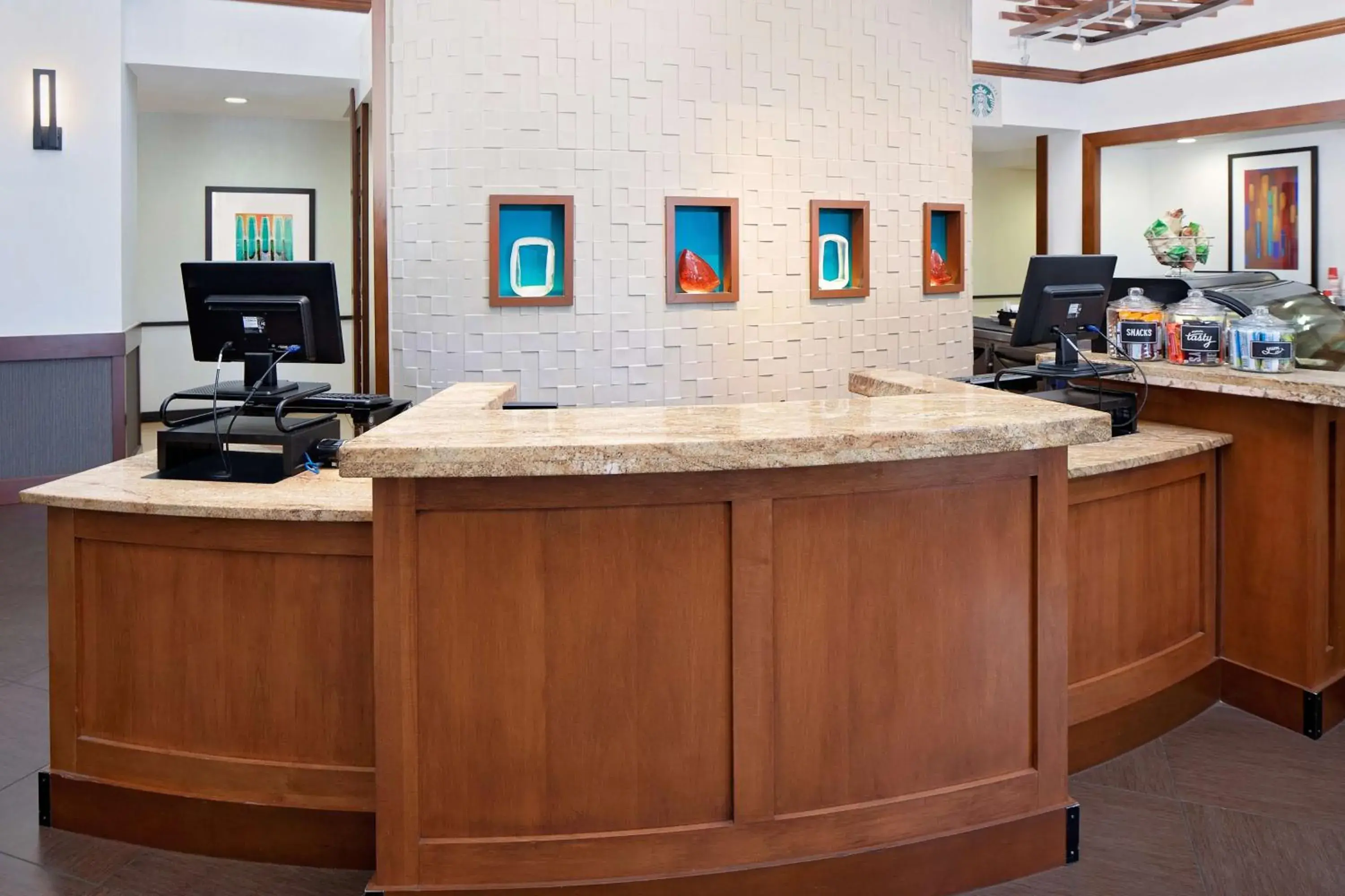Lobby or reception in Hyatt Place Ontario/Rancho Cucamonga Lobby or reception in Hyatt Place Ontario/Rancho Cucamonga