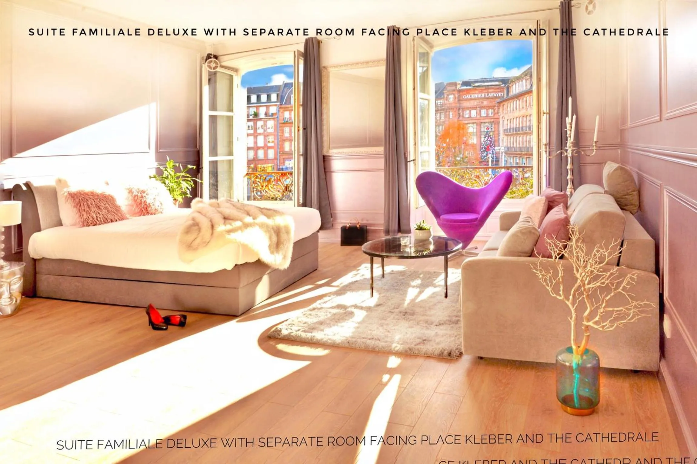Deluxe Family Suite in LIFE RENAISSANCE - New Concept - Place Kléber