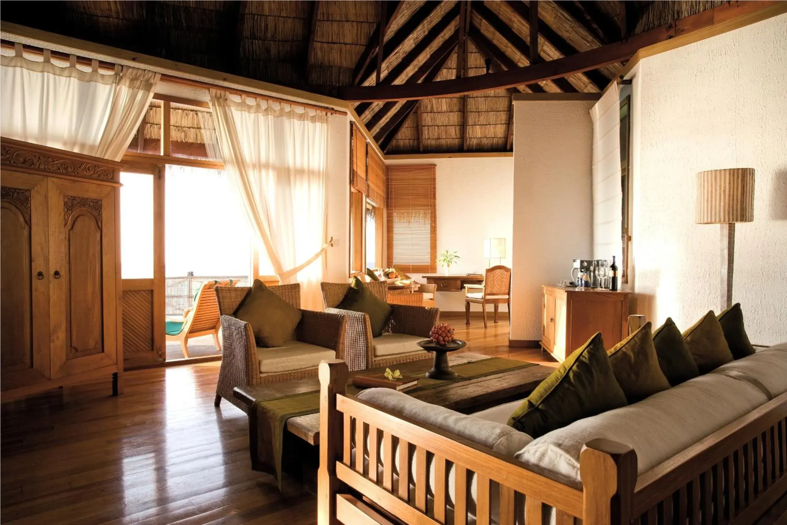 Living room in Coco Palm Dhuni Kolhu Living room in Coco Palm Dhuni Kolhu