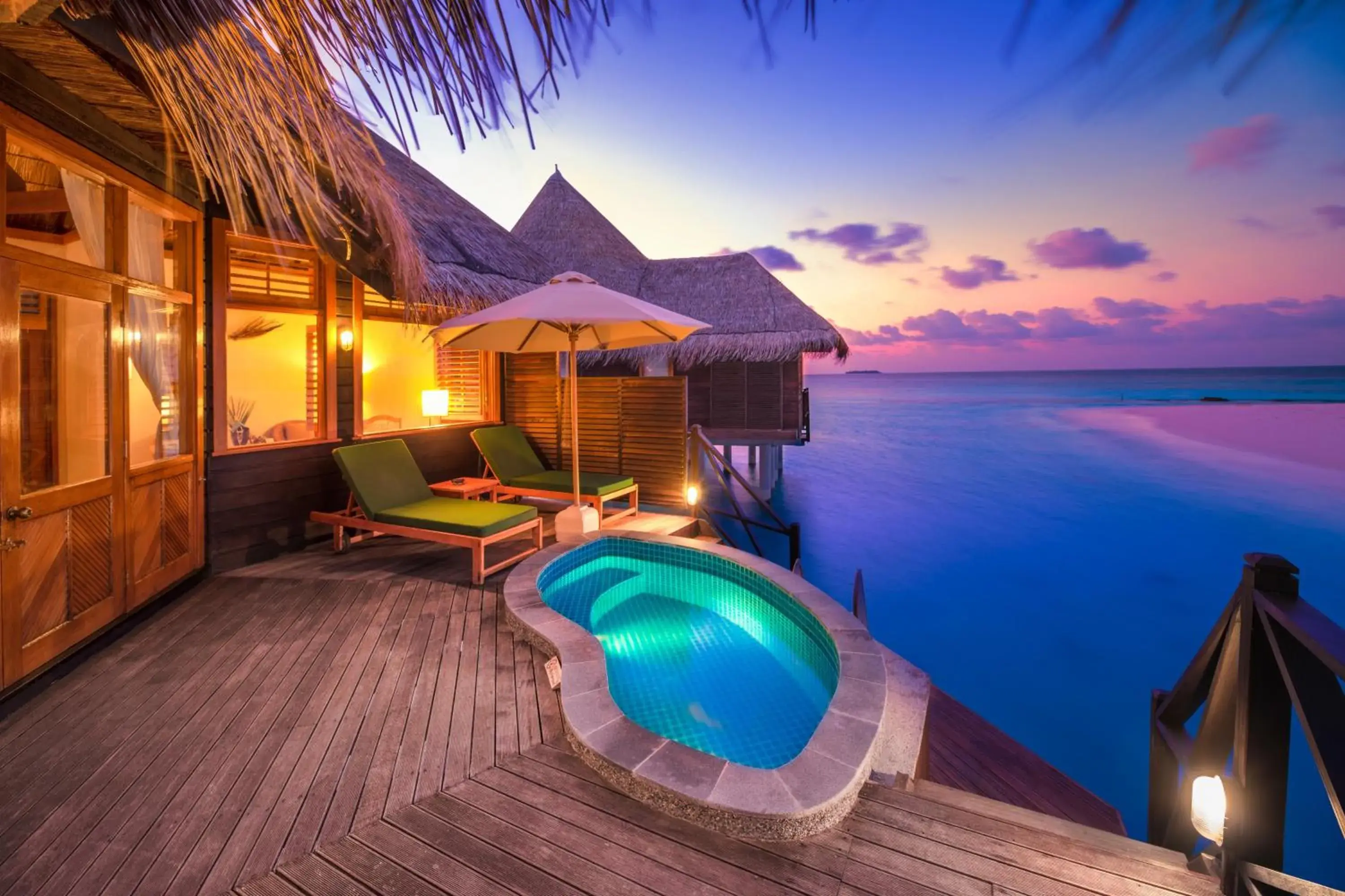 Pool view in Coco Palm Dhuni Kolhu Pool view in Coco Palm Dhuni Kolhu