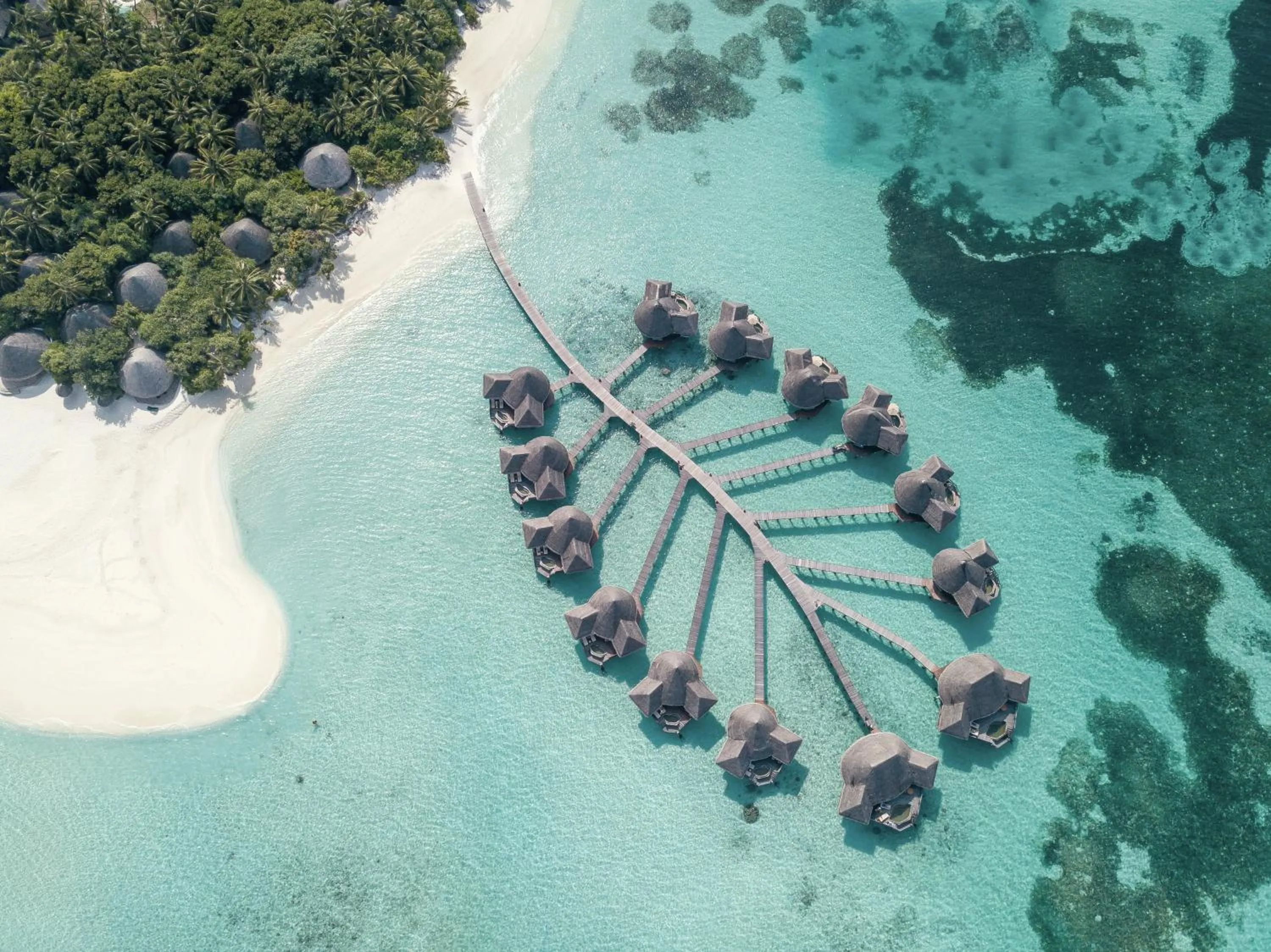 Bird's eye view in Coco Palm Dhuni Kolhu