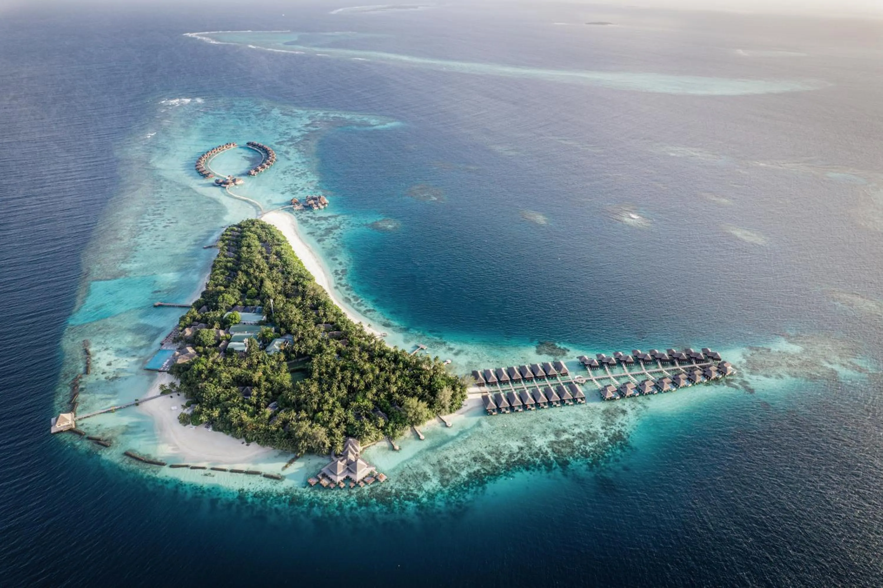 Property building in Coco Bodu Hithi - 50 percent off shared roundtrip Speedboat for stays from 1 Sep to 23 Dec 2025