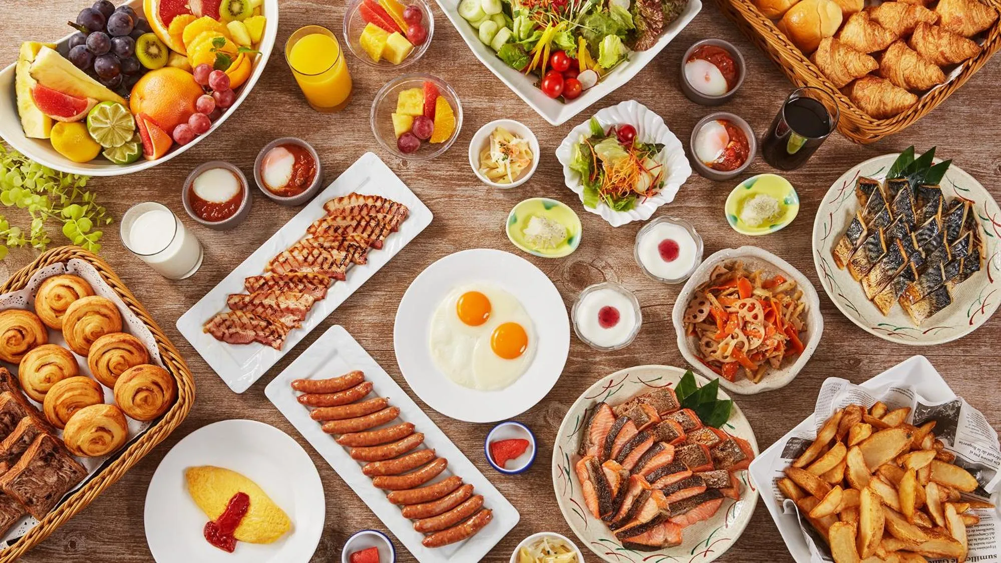 Breakfast in Sunshine City Prince Hotel Ikebukuro Tokyo