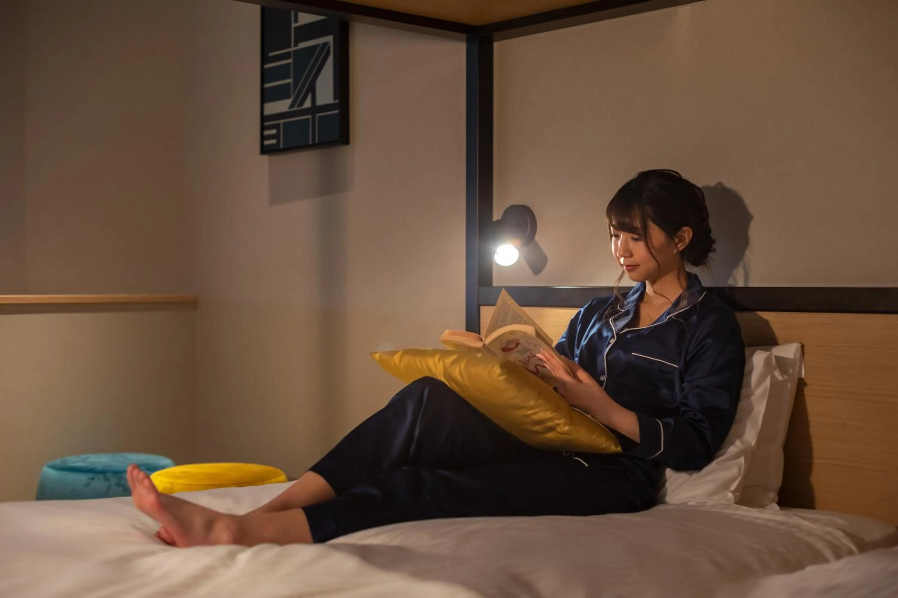 Bed in Hundred Stay Tokyo Shinjuku