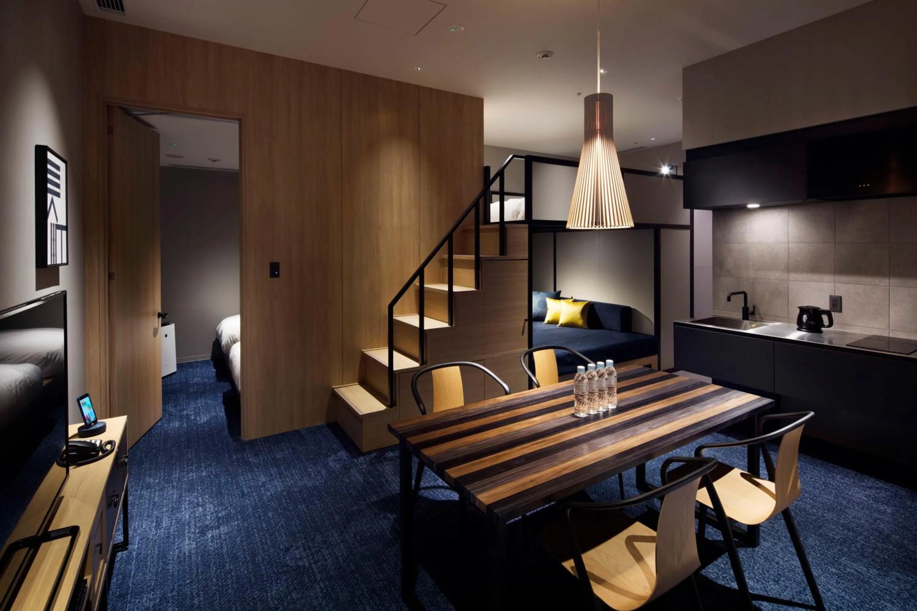 Living room in Hundred Stay Tokyo Shinjuku