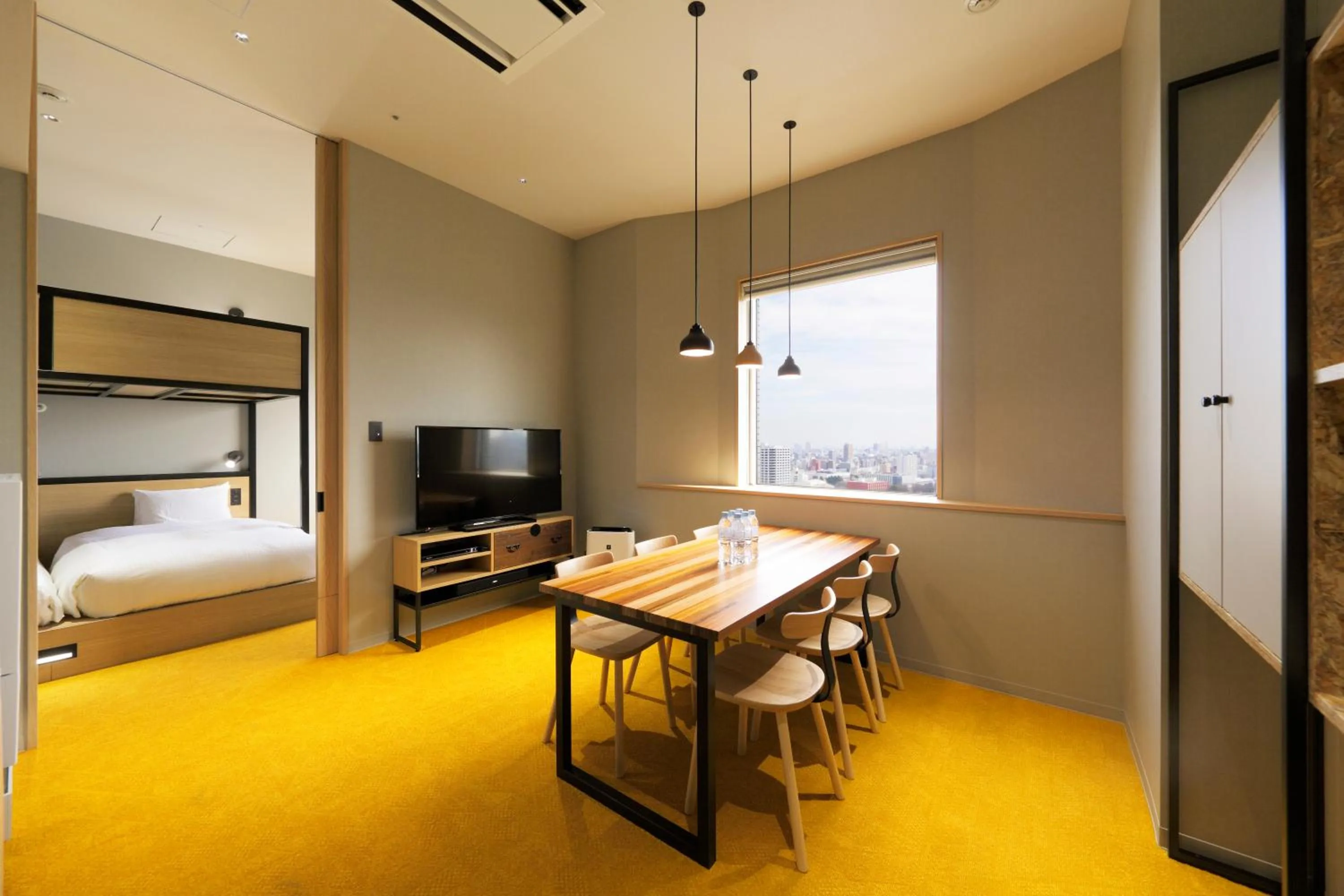 Living room in Hundred Stay Tokyo Shinjuku