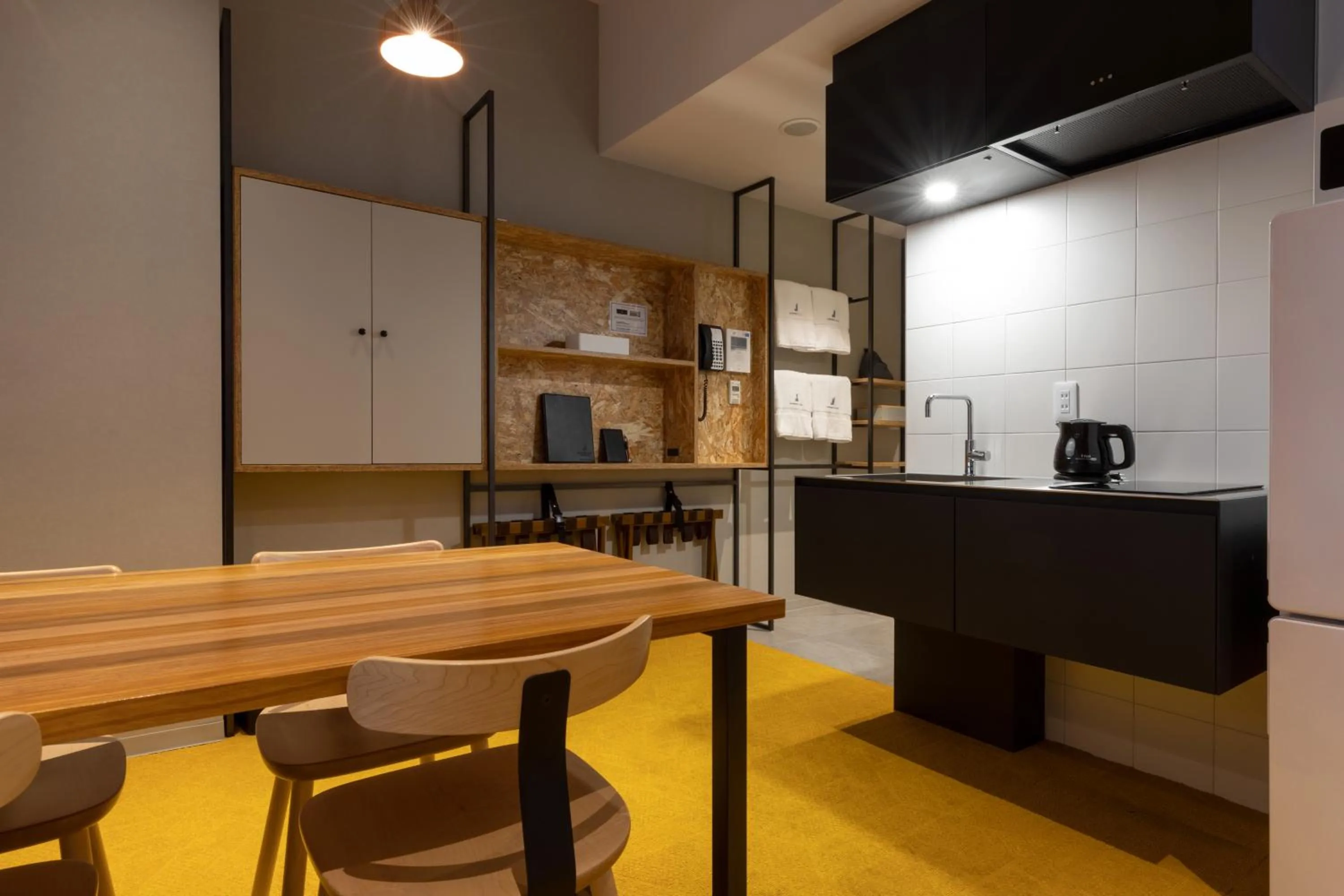 Kitchen or kitchenette in Hundred Stay Tokyo Shinjuku
