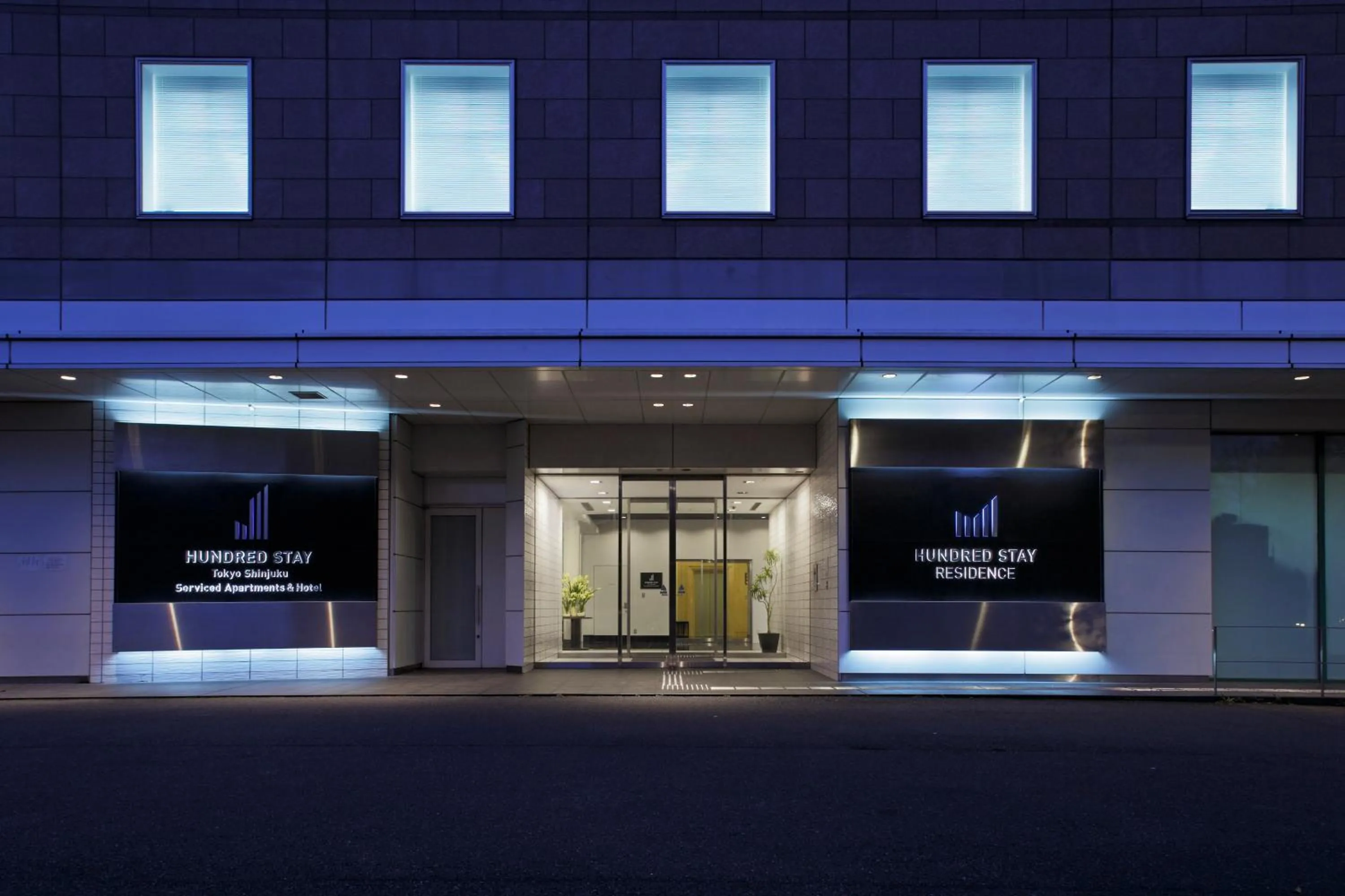 Property building in Hundred Stay Tokyo Shinjuku