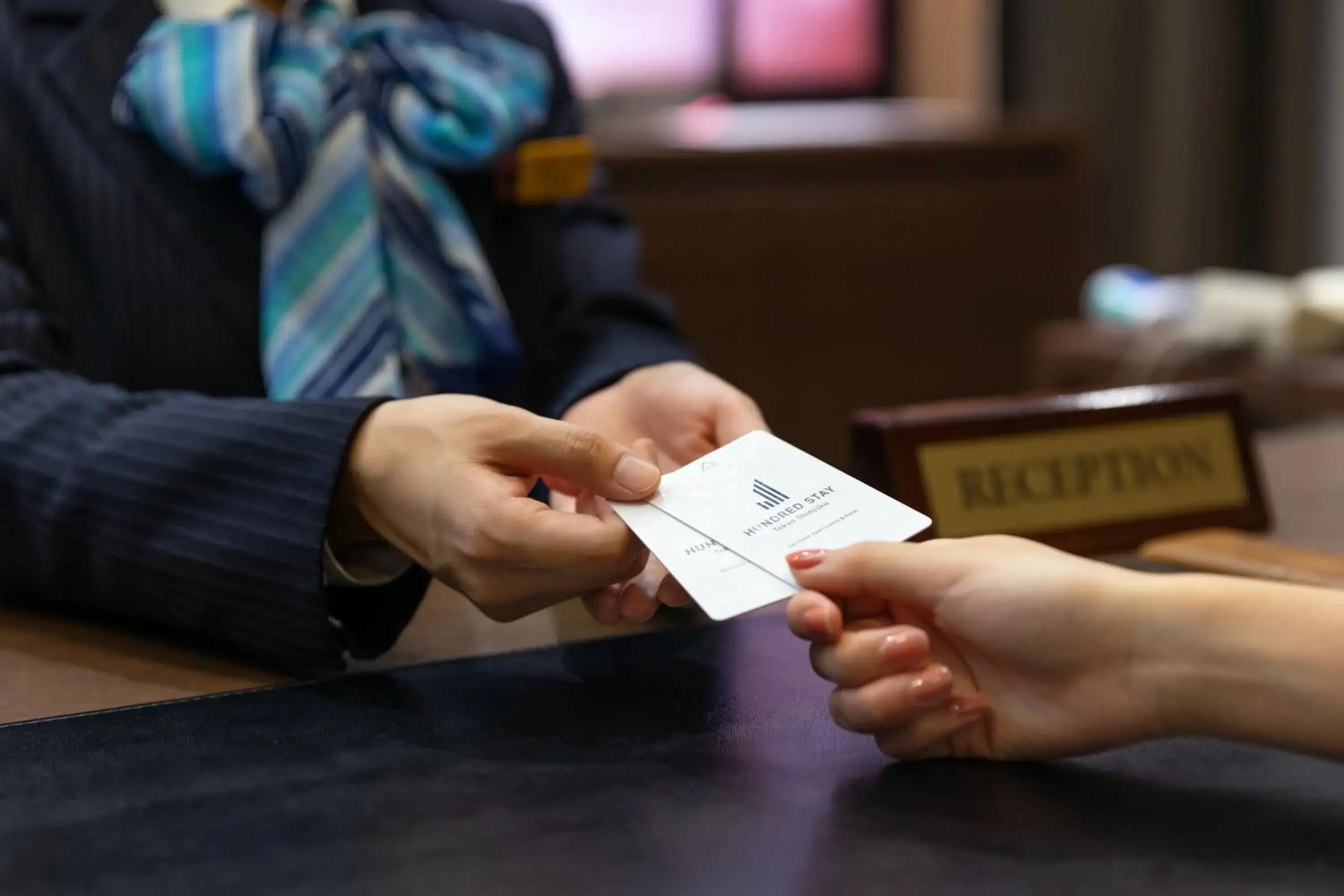 Lobby or reception in Hundred Stay Tokyo Shinjuku Lobby or reception in Hundred Stay Tokyo Shinjuku
