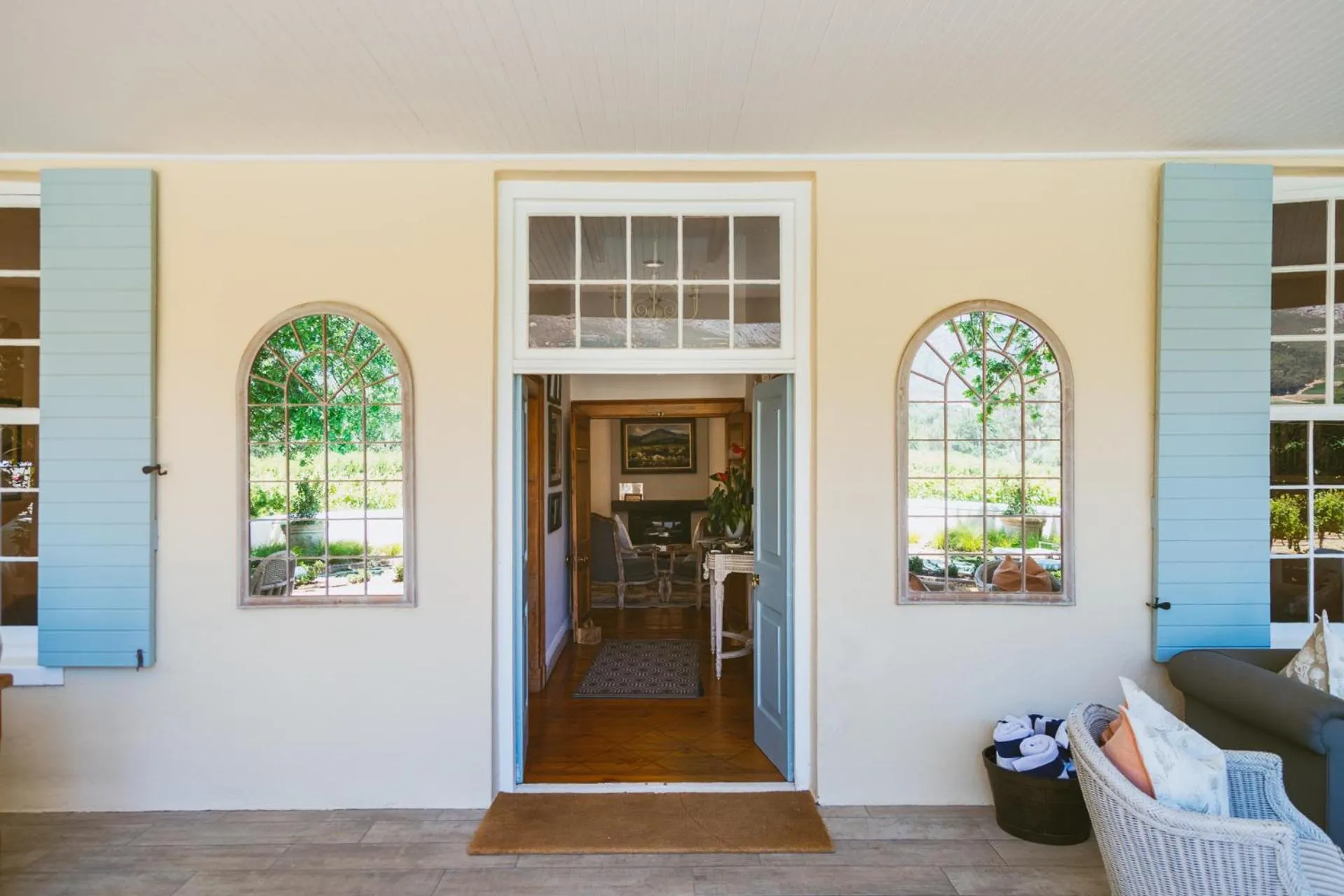 Patio in Auberge Clermont