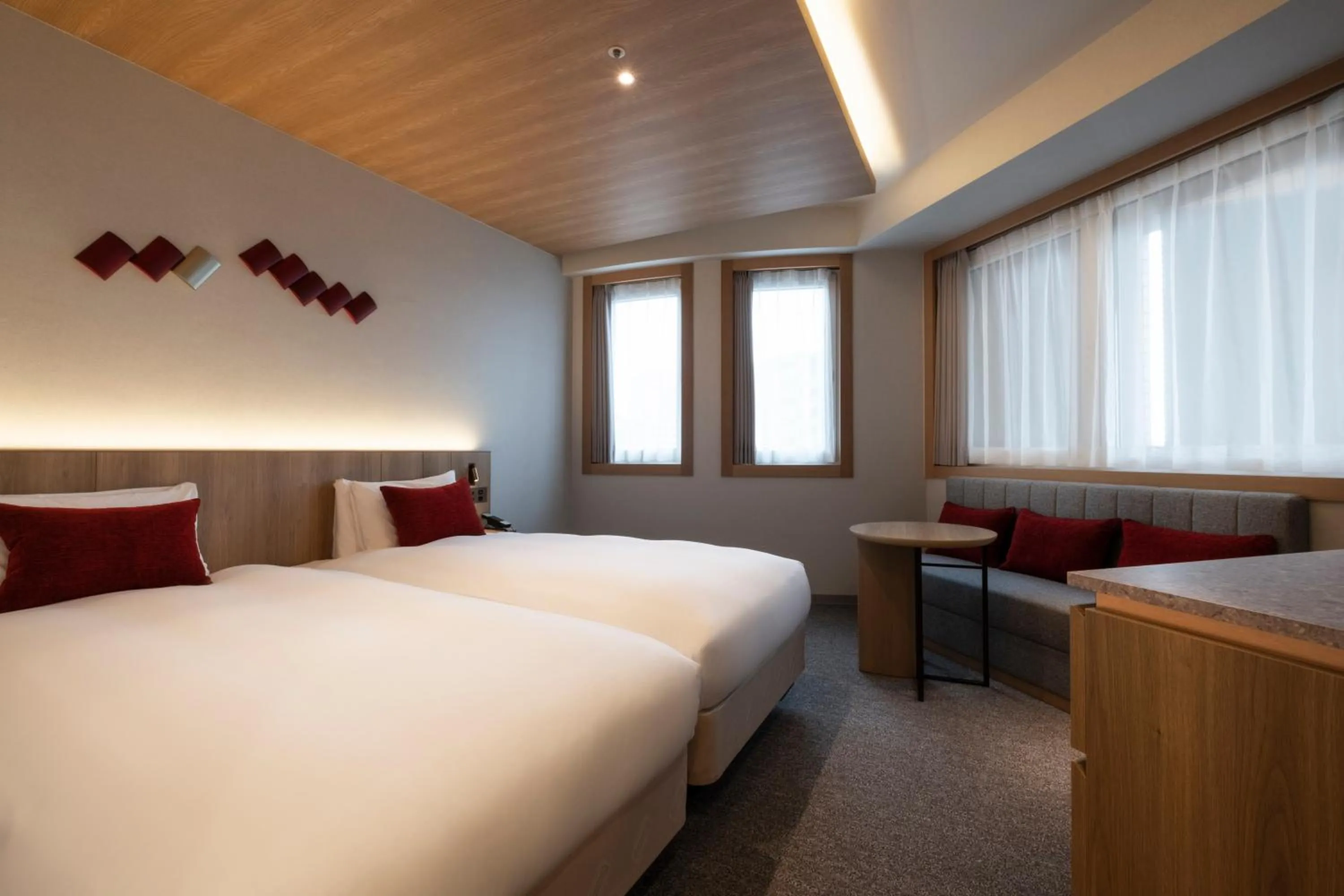 Photo of the whole room, Bed in Hotel JAL City Haneda Tokyo