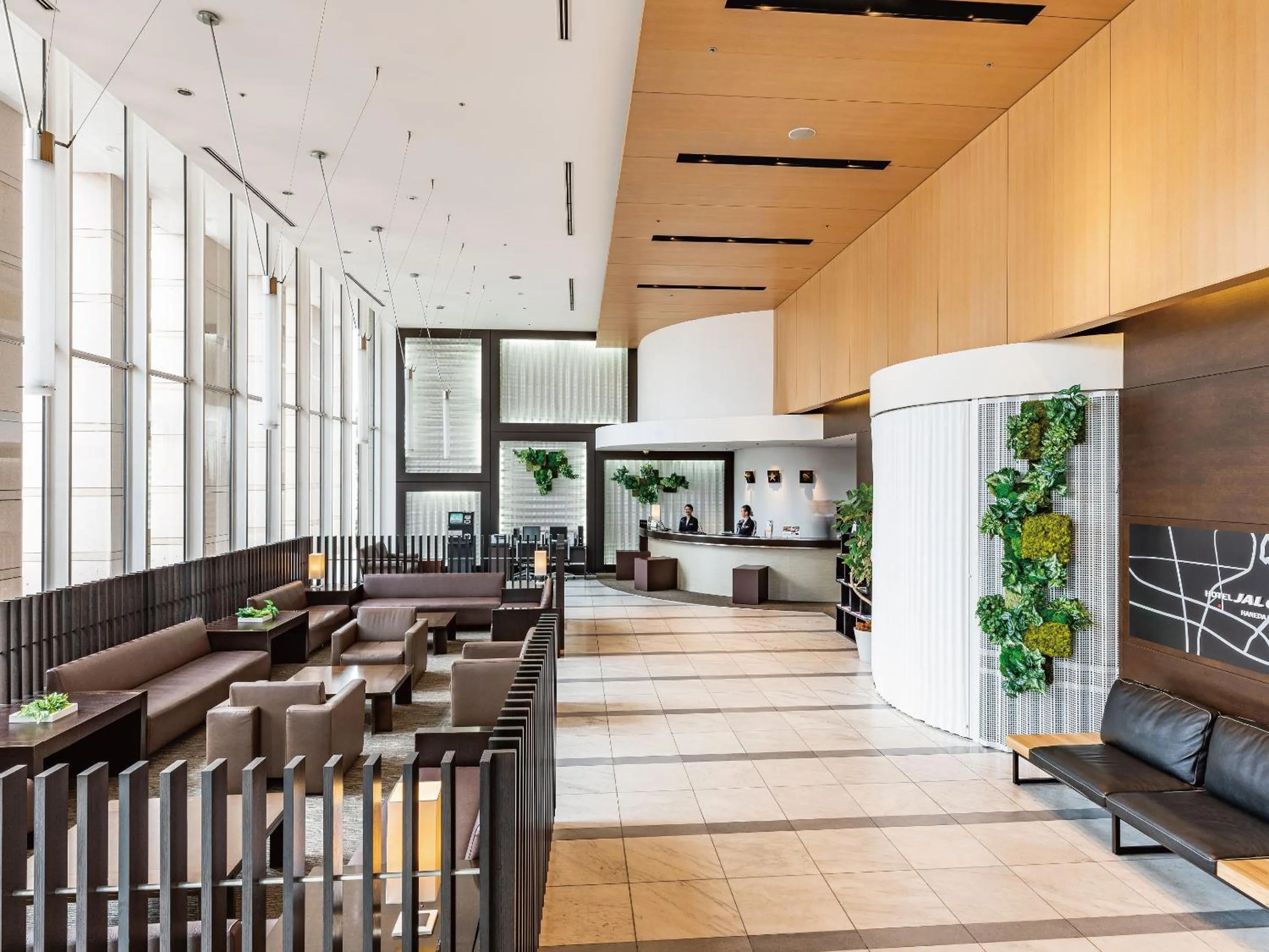 Lobby or reception in Hotel JAL City Haneda Tokyo