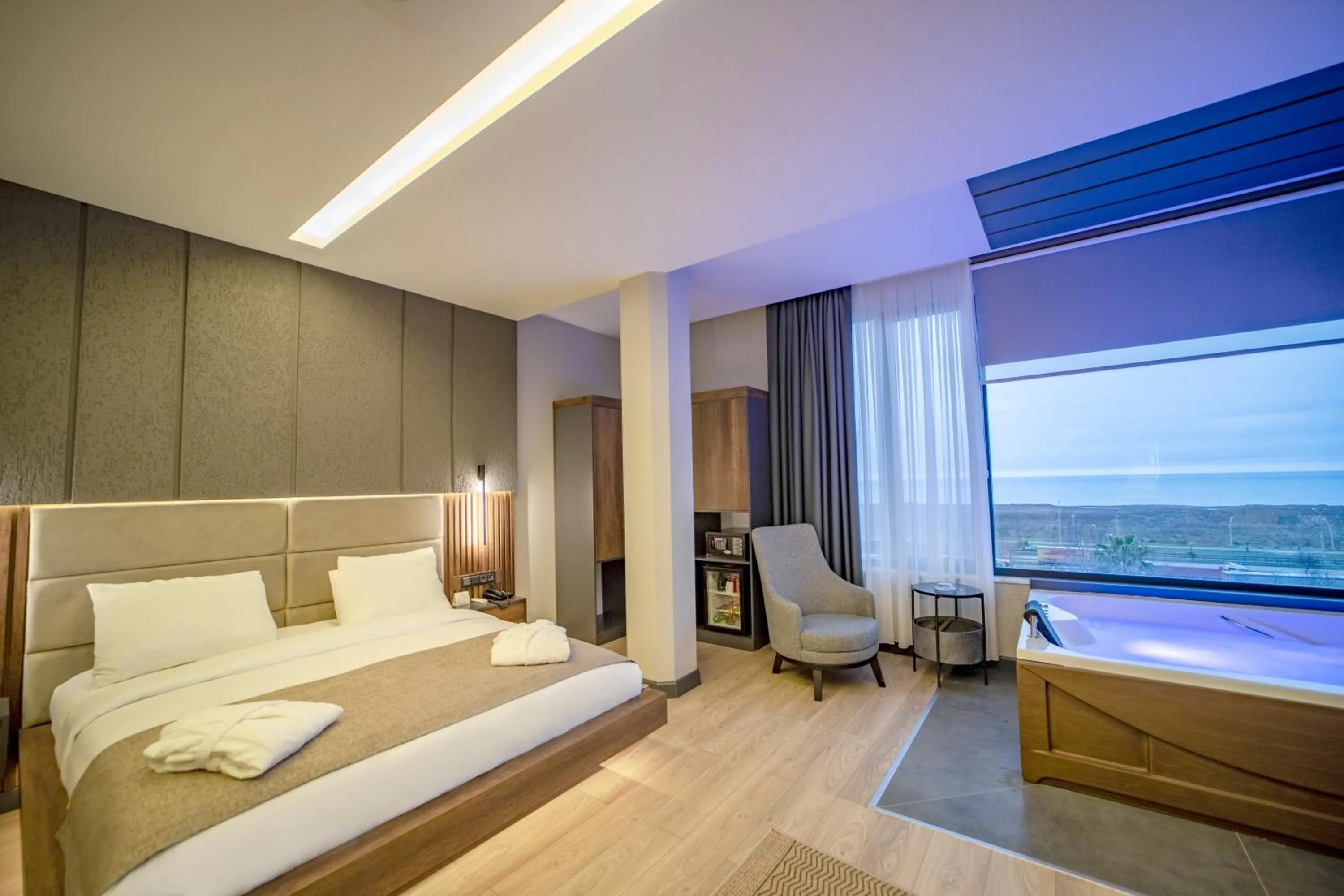 Bed in Aksular Hotel