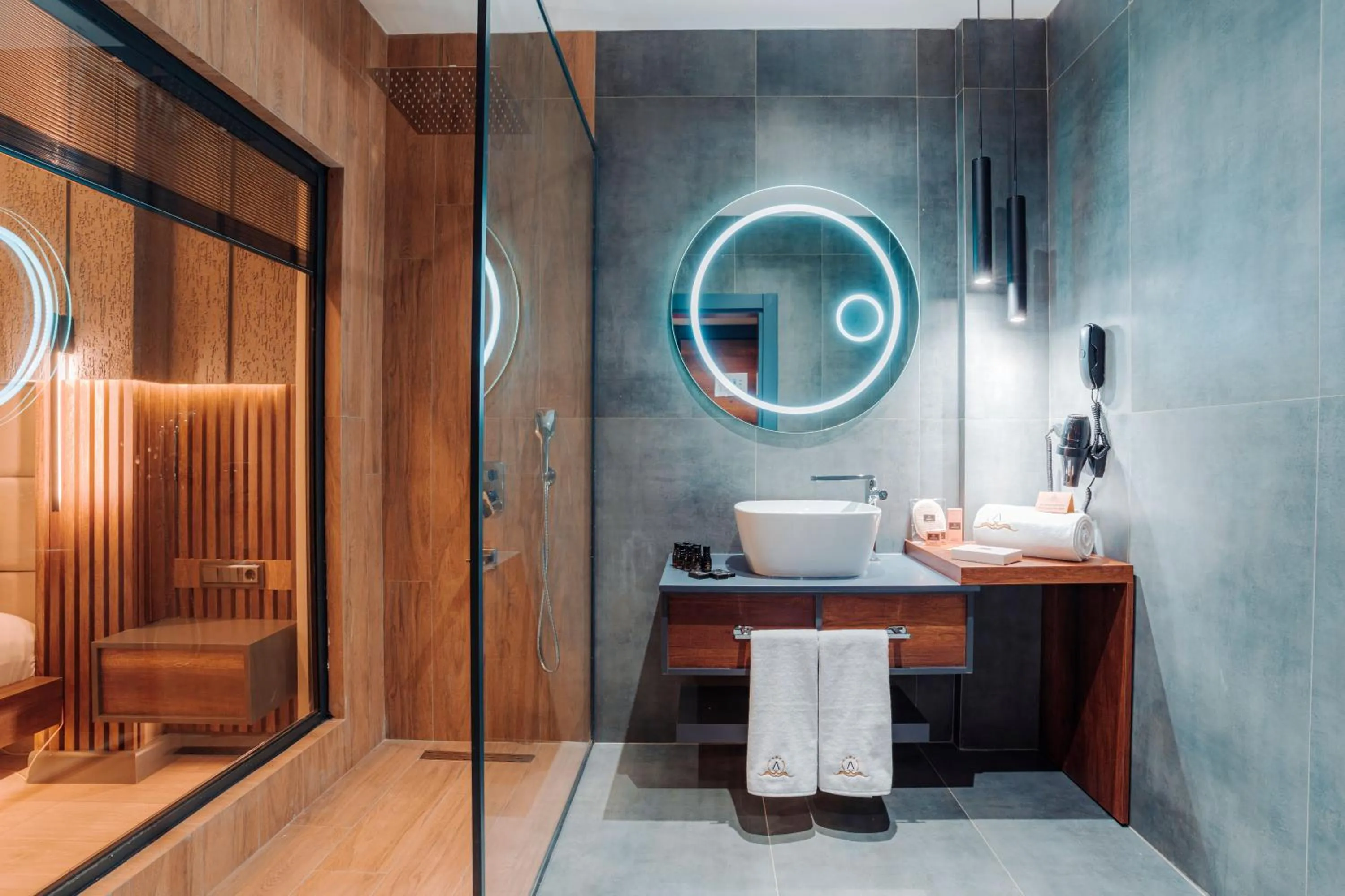 Shower in Aksular Hotel