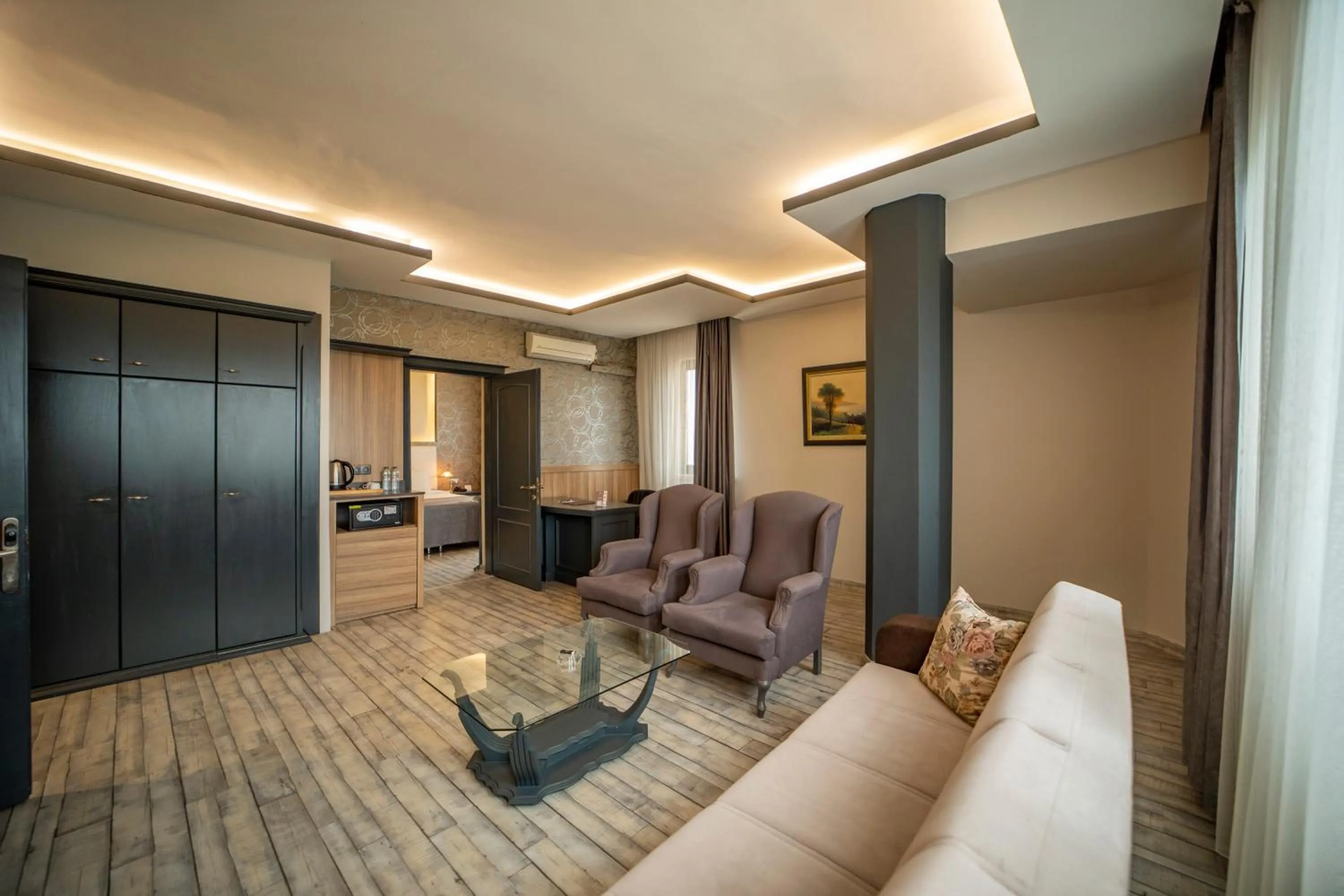 Living room in Aksular Hotel