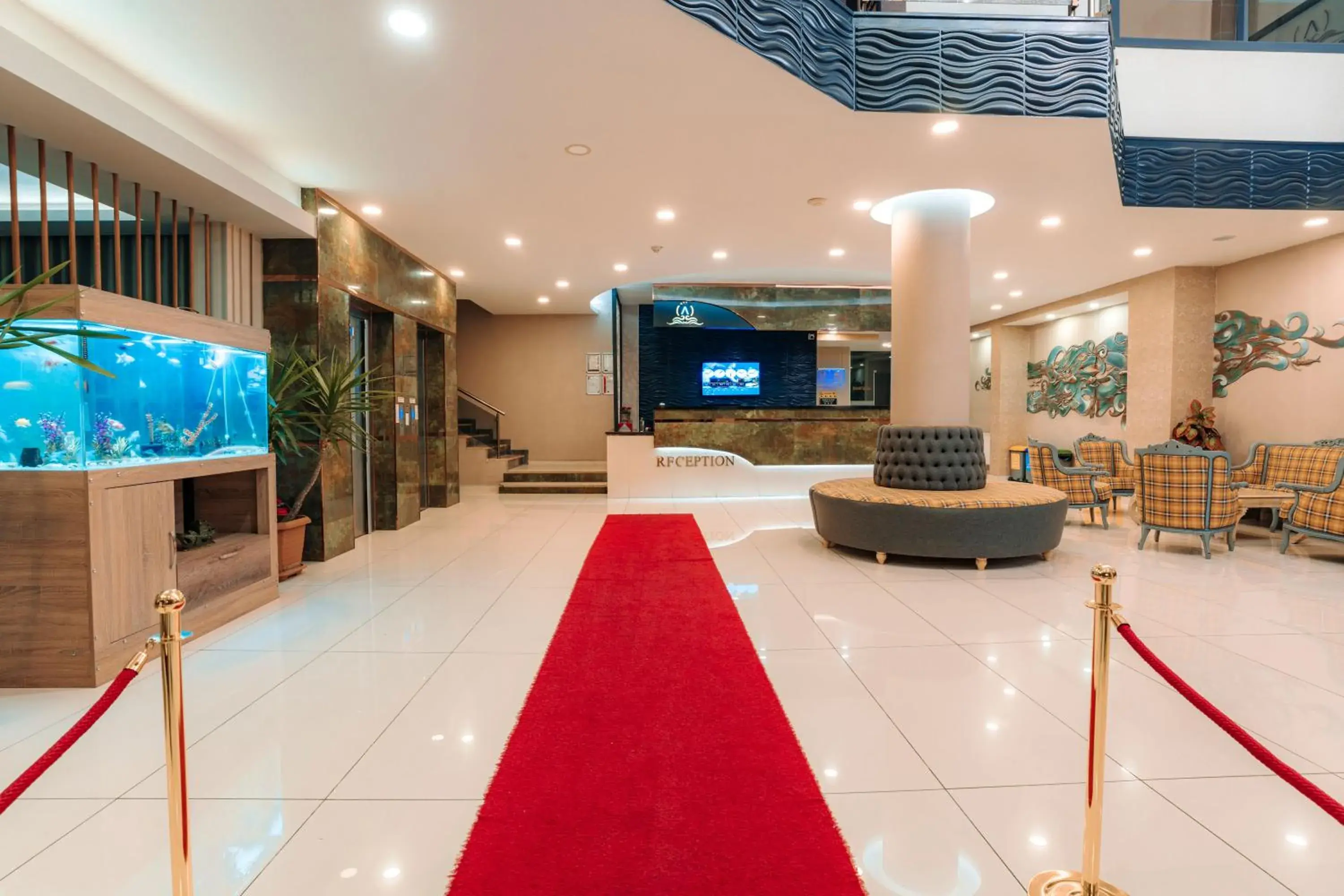 Lobby or reception in Aksular Hotel Lobby or reception in Aksular Hotel