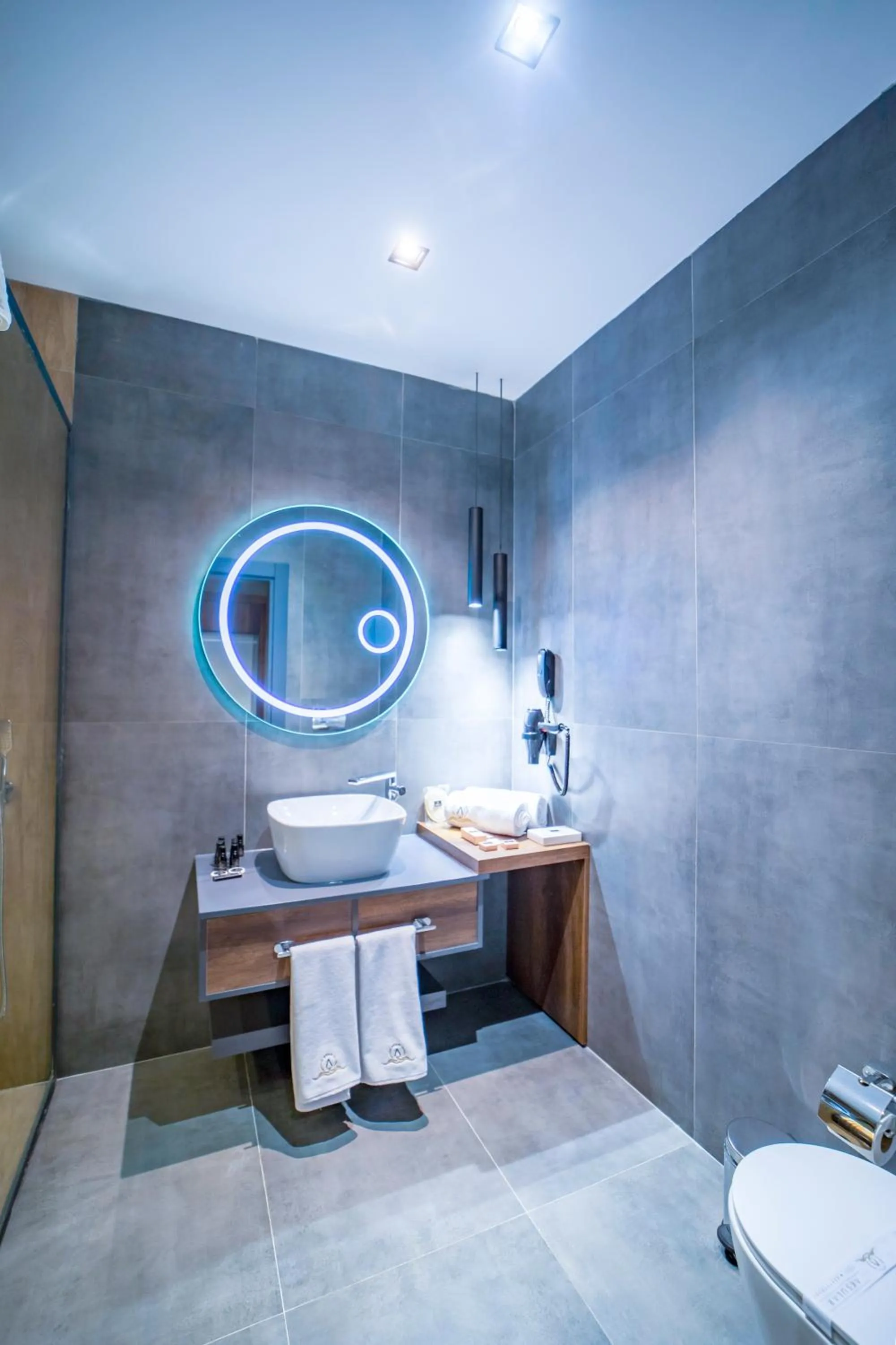 Toilet in Aksular Hotel