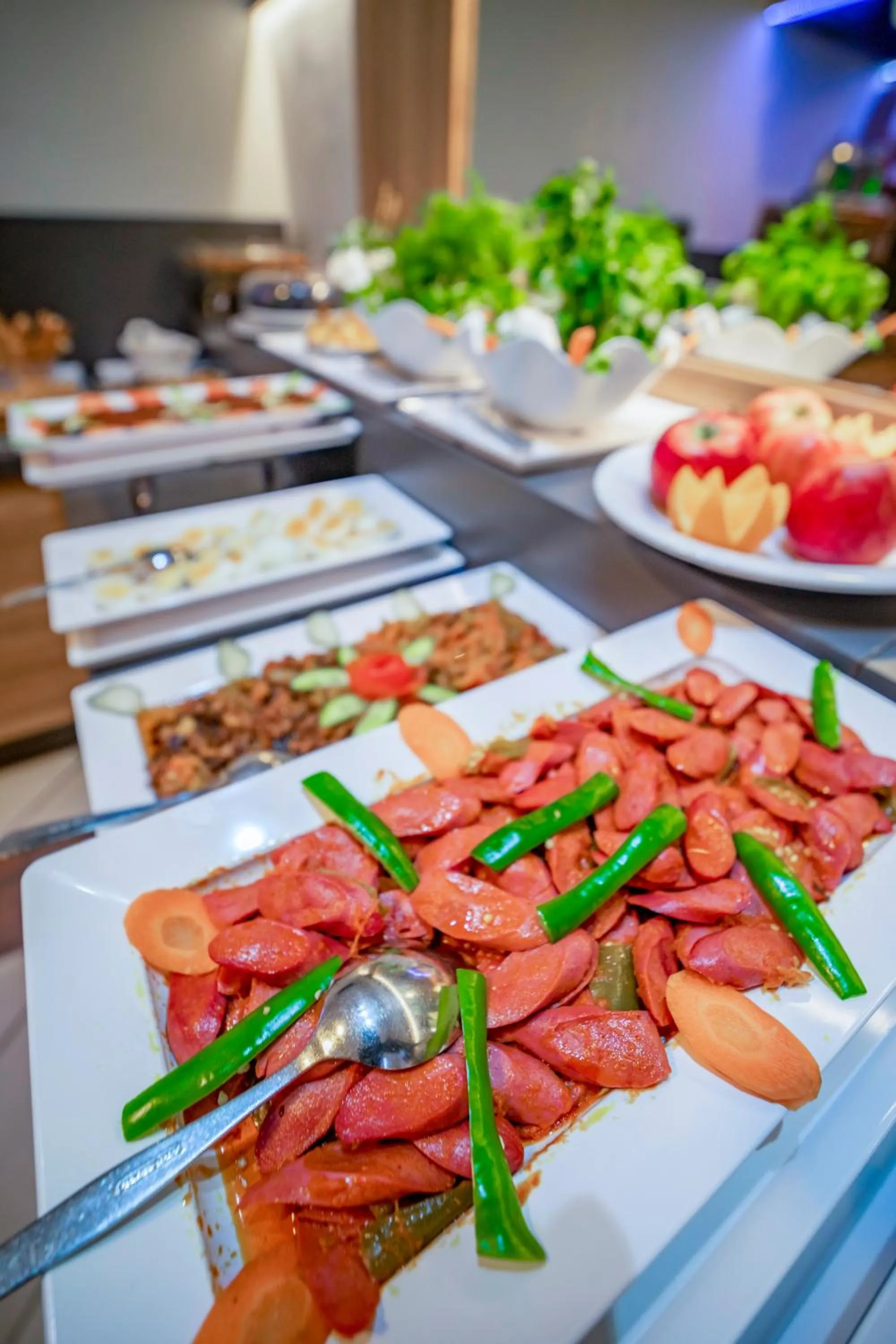 Food and drinks in Aksular Hotel