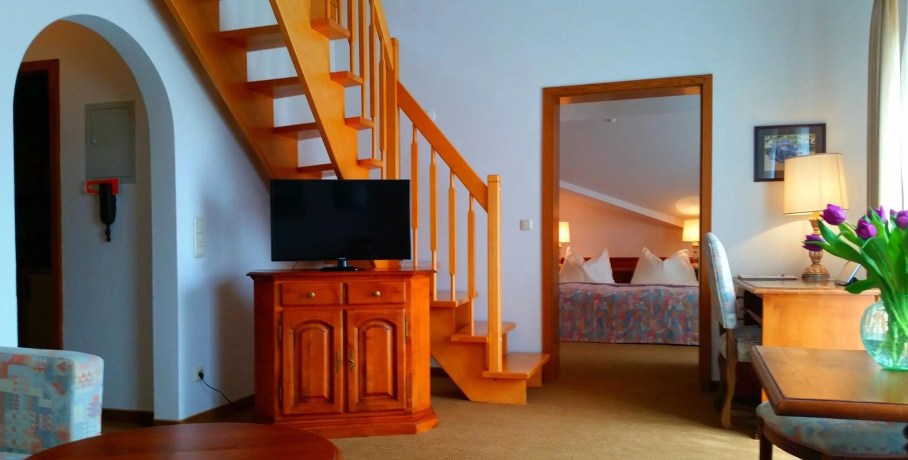 Bed in Appartment-Hotel-Hölzl