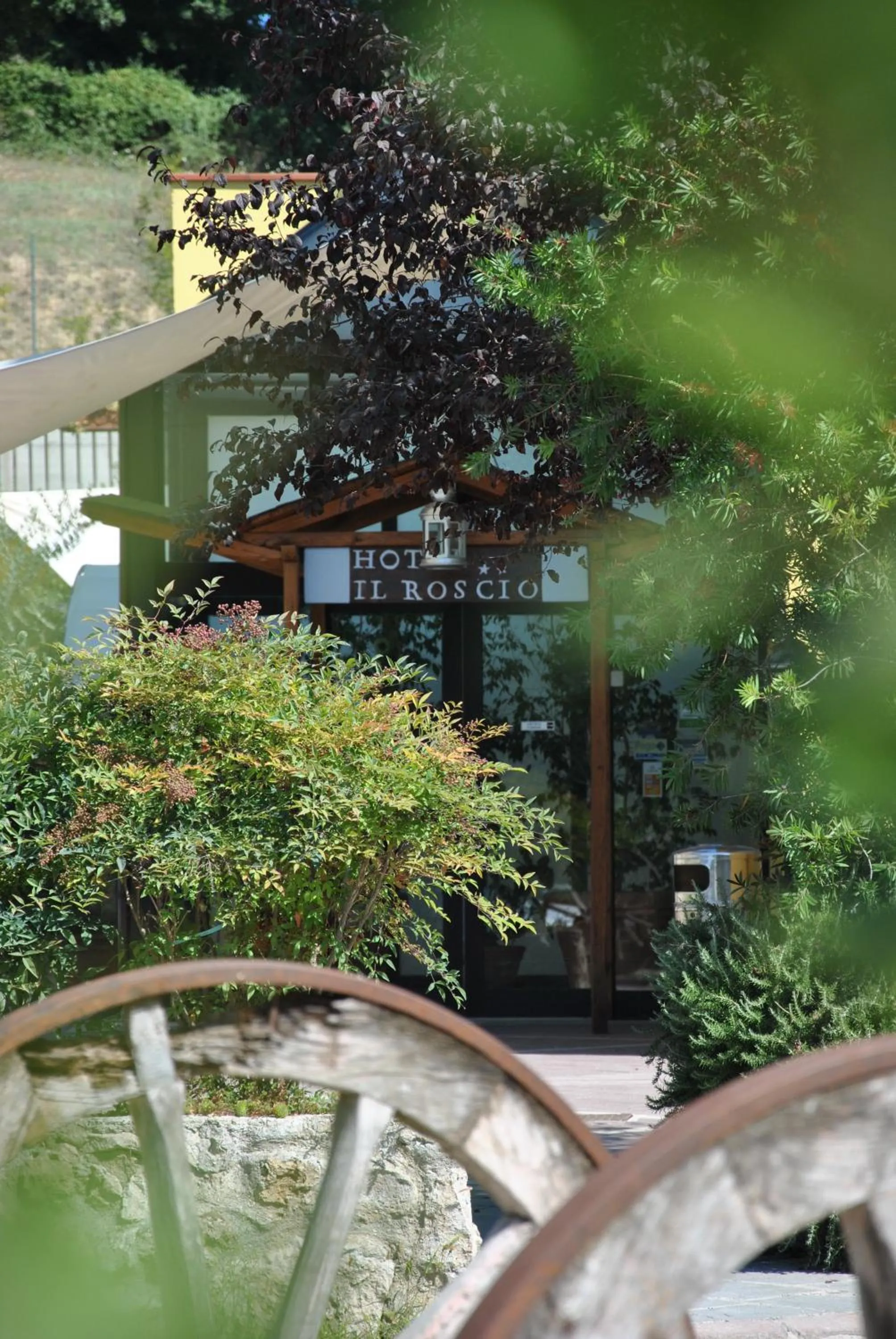Facade/entrance in Hotel Il Roscio