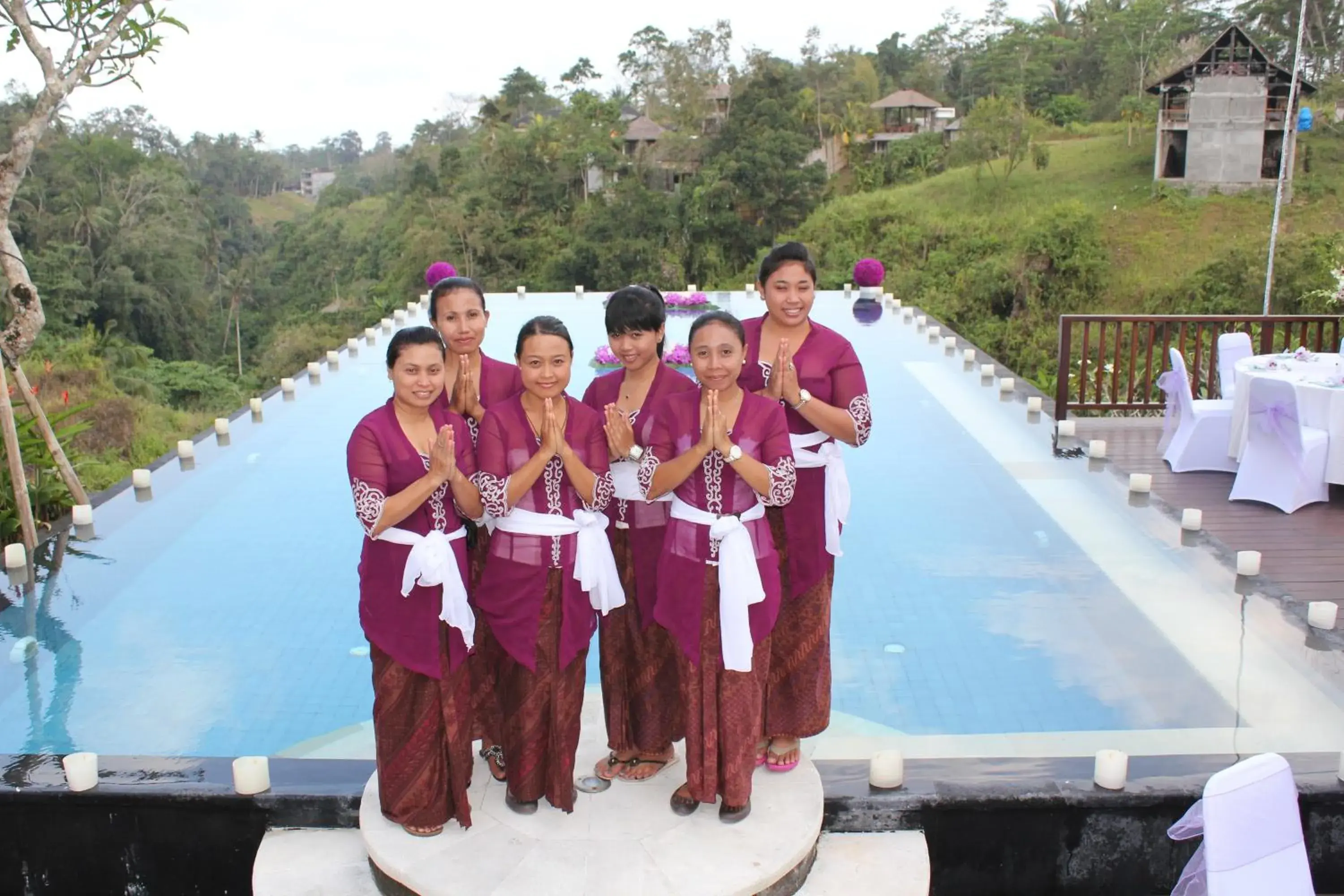 Staff in Amori Villa Hotel