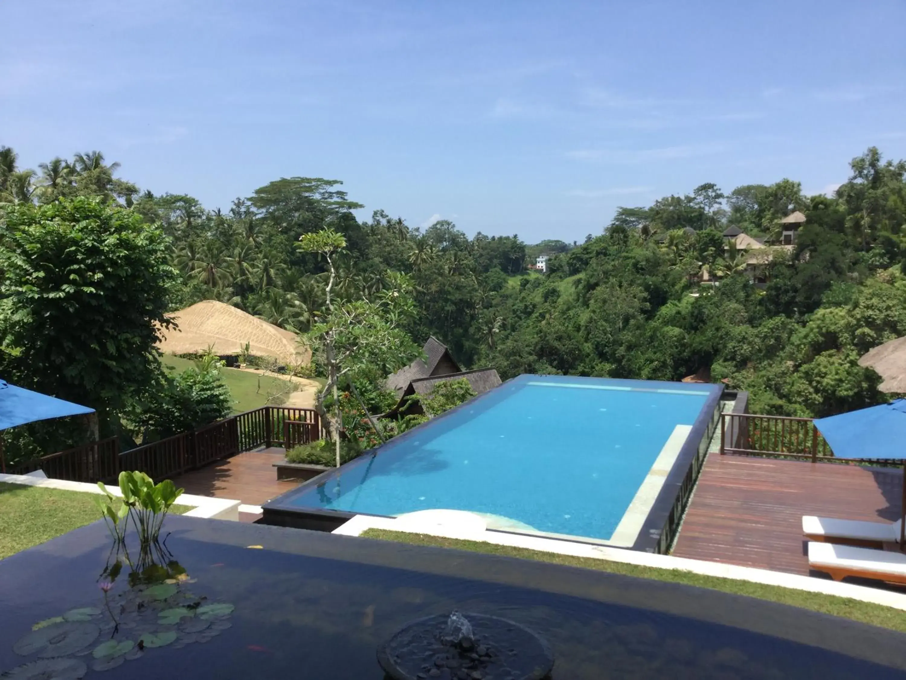 Pool View in Amori Villa Hotel