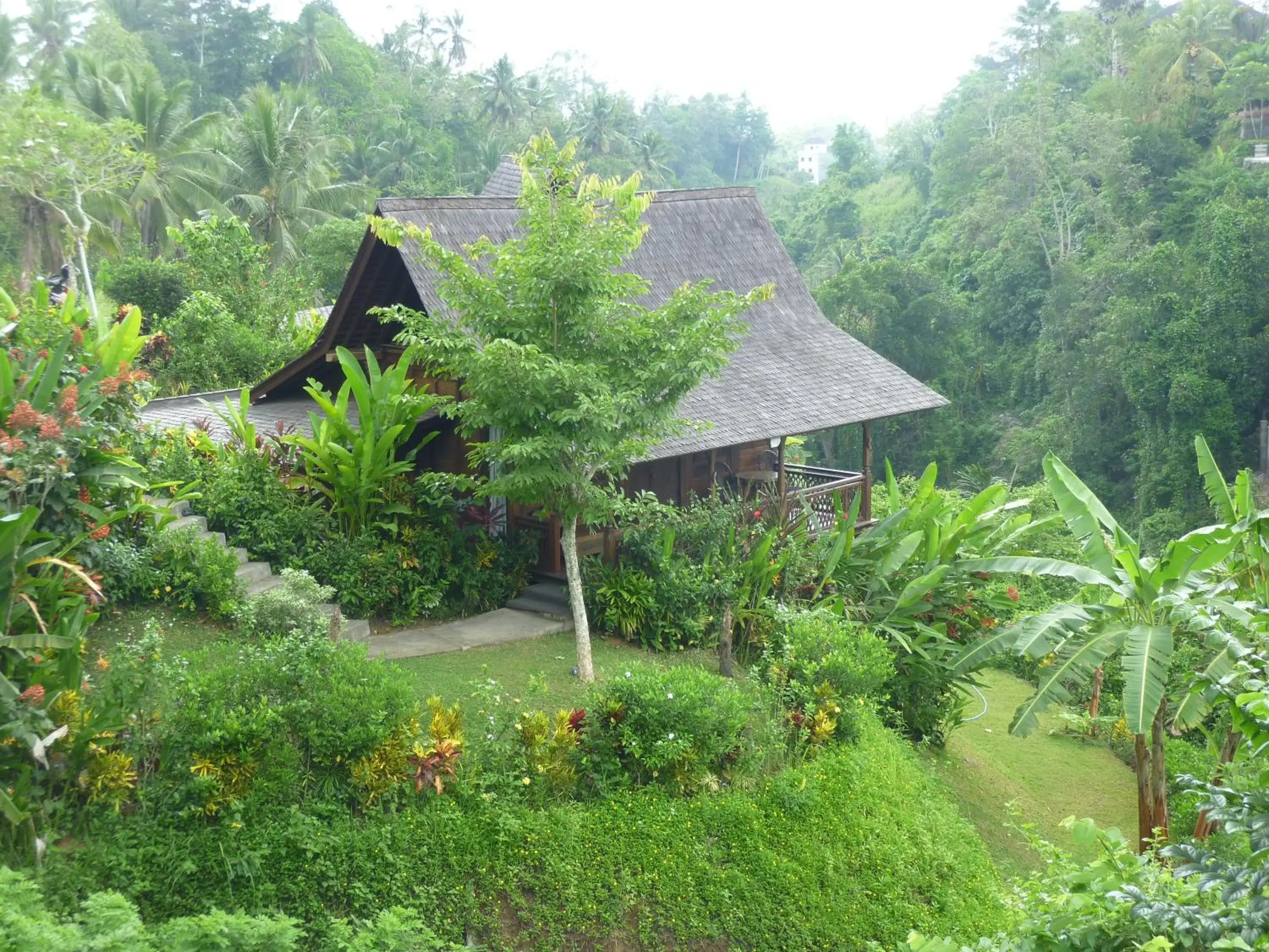 Garden view, Property Building in Amori Villa Hotel