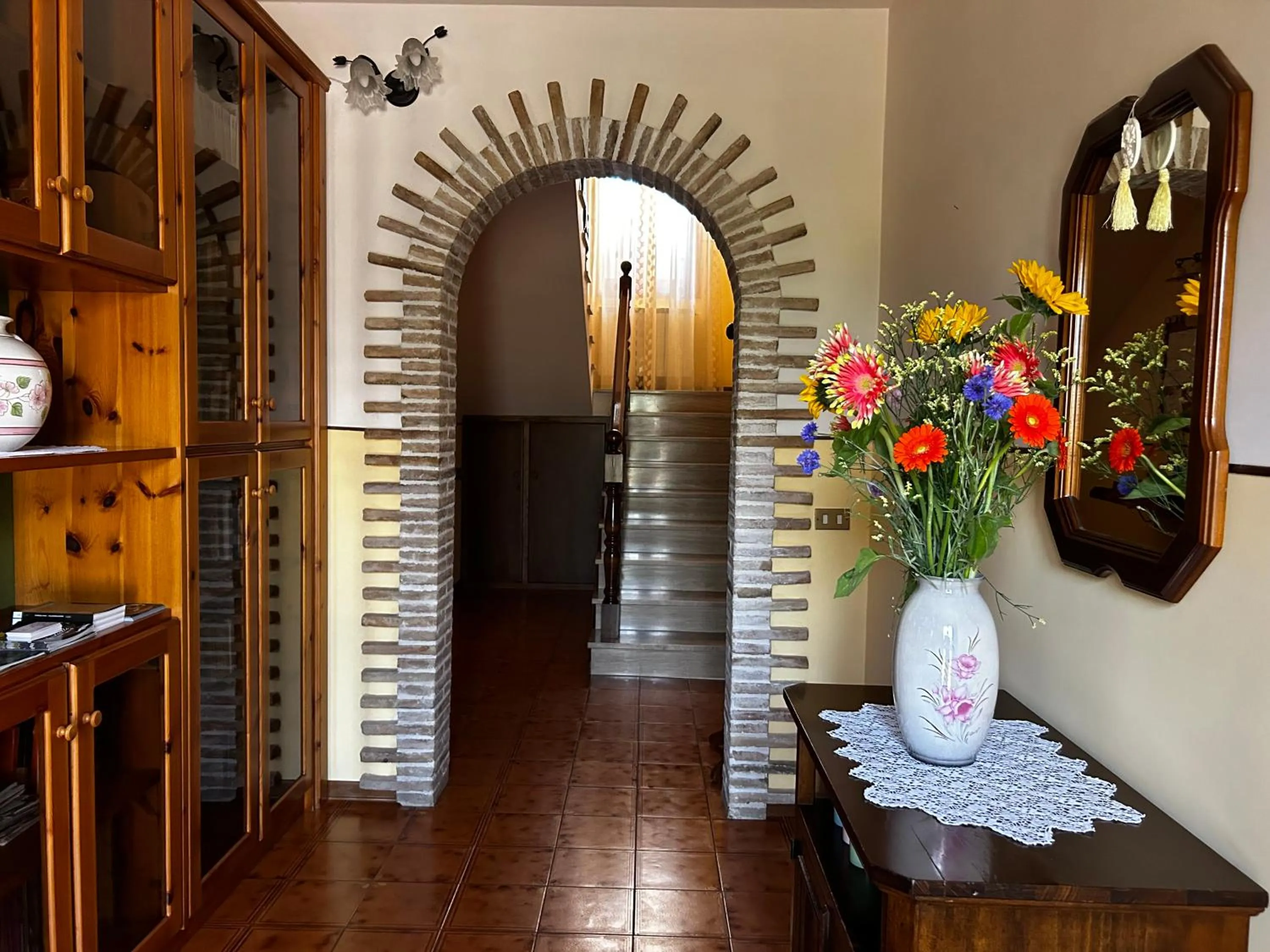 Facade/entrance in B&B Casa del Conte