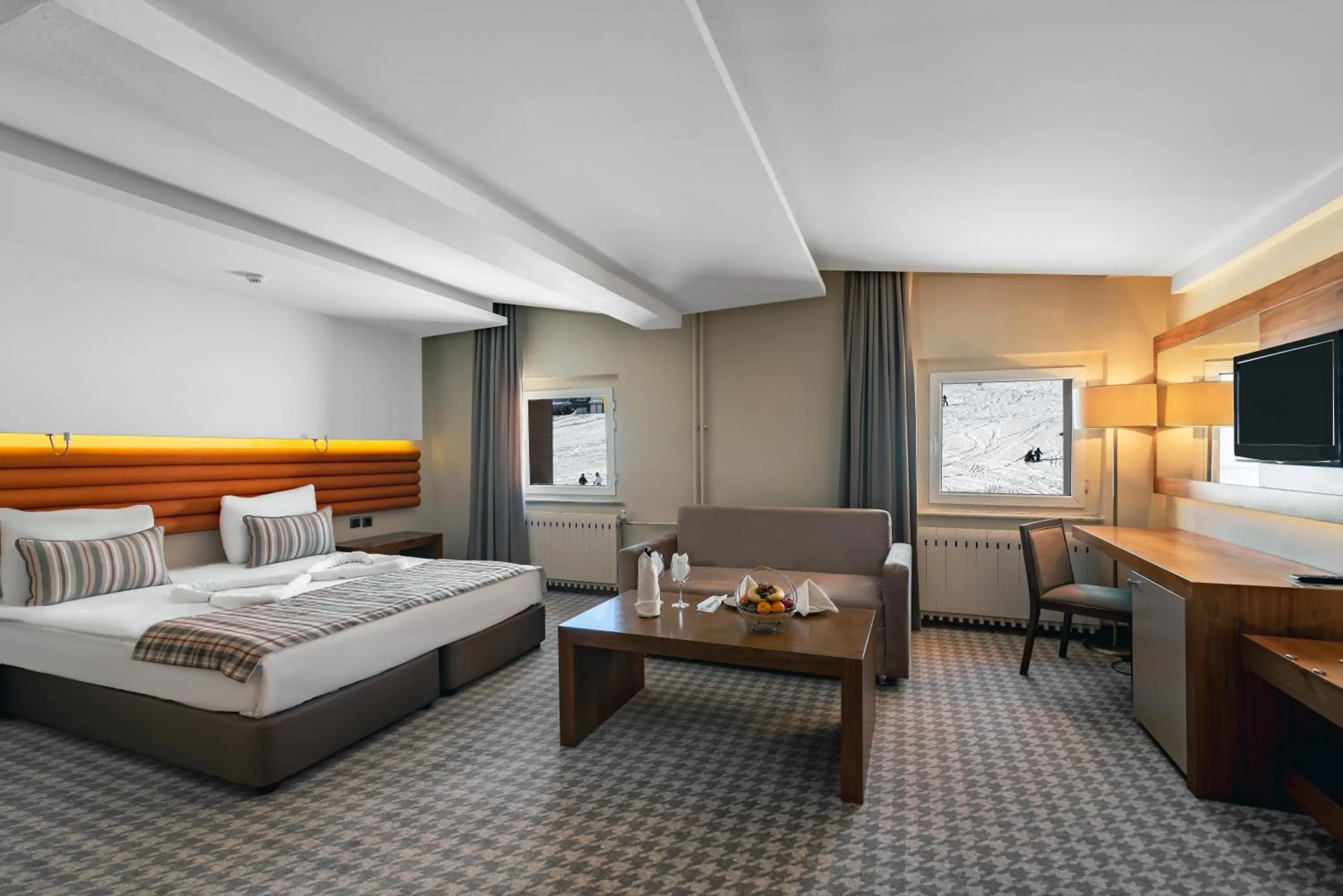 Bed in Jura Hotels Kervansaray Uludag