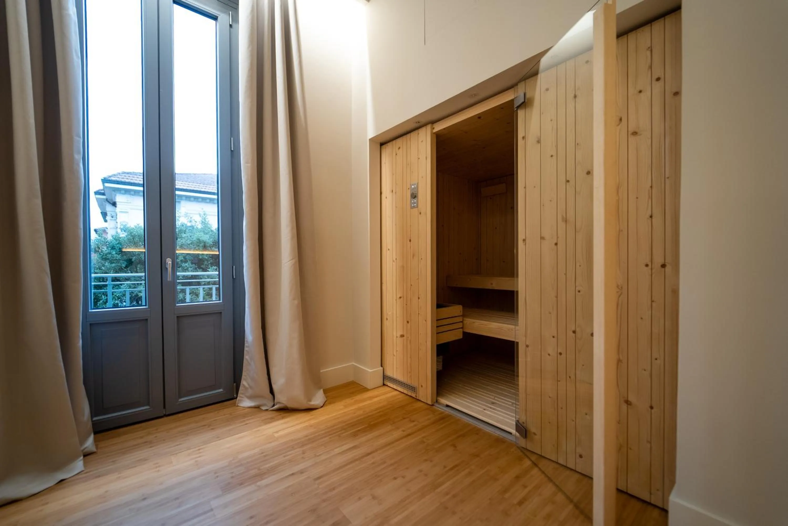 Sauna in Grand Hotel Croce Di Malta