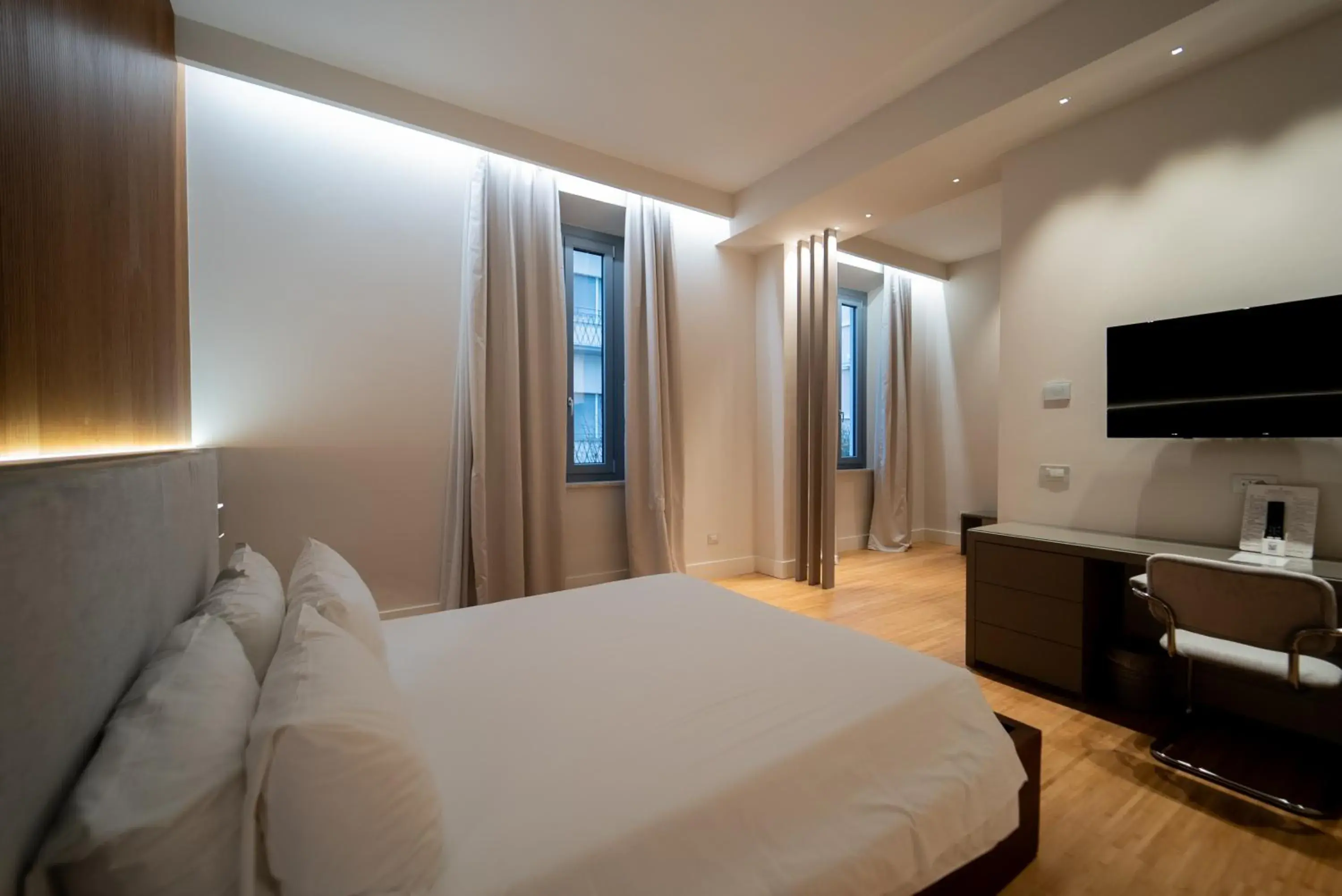 Bed in Grand Hotel Croce Di Malta Bed in Grand Hotel Croce Di Malta