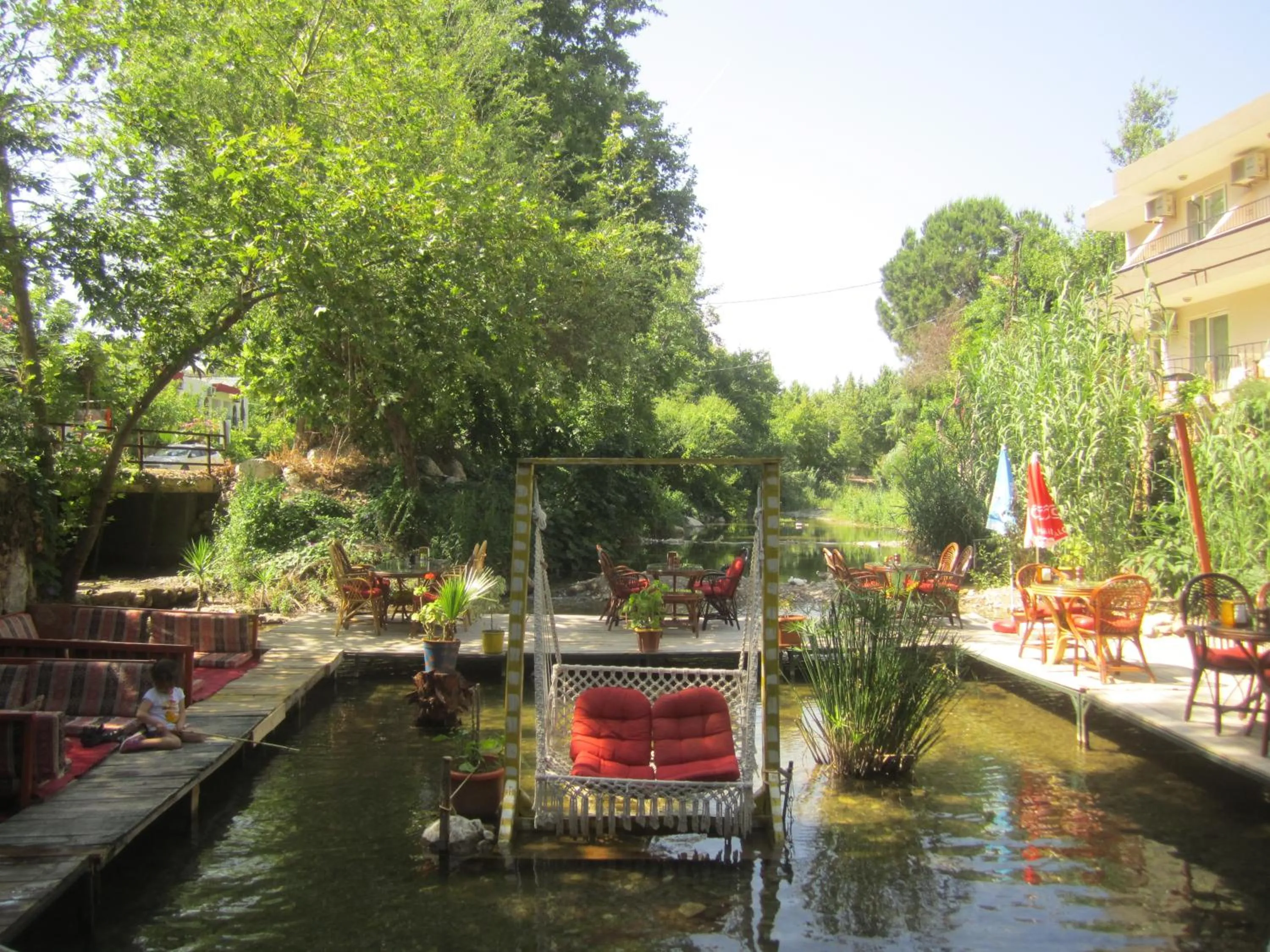 Garden in Arikanda River Garden Hotel