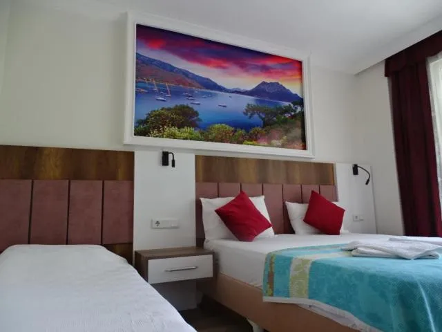 Bed in Arikanda River Garden Hotel