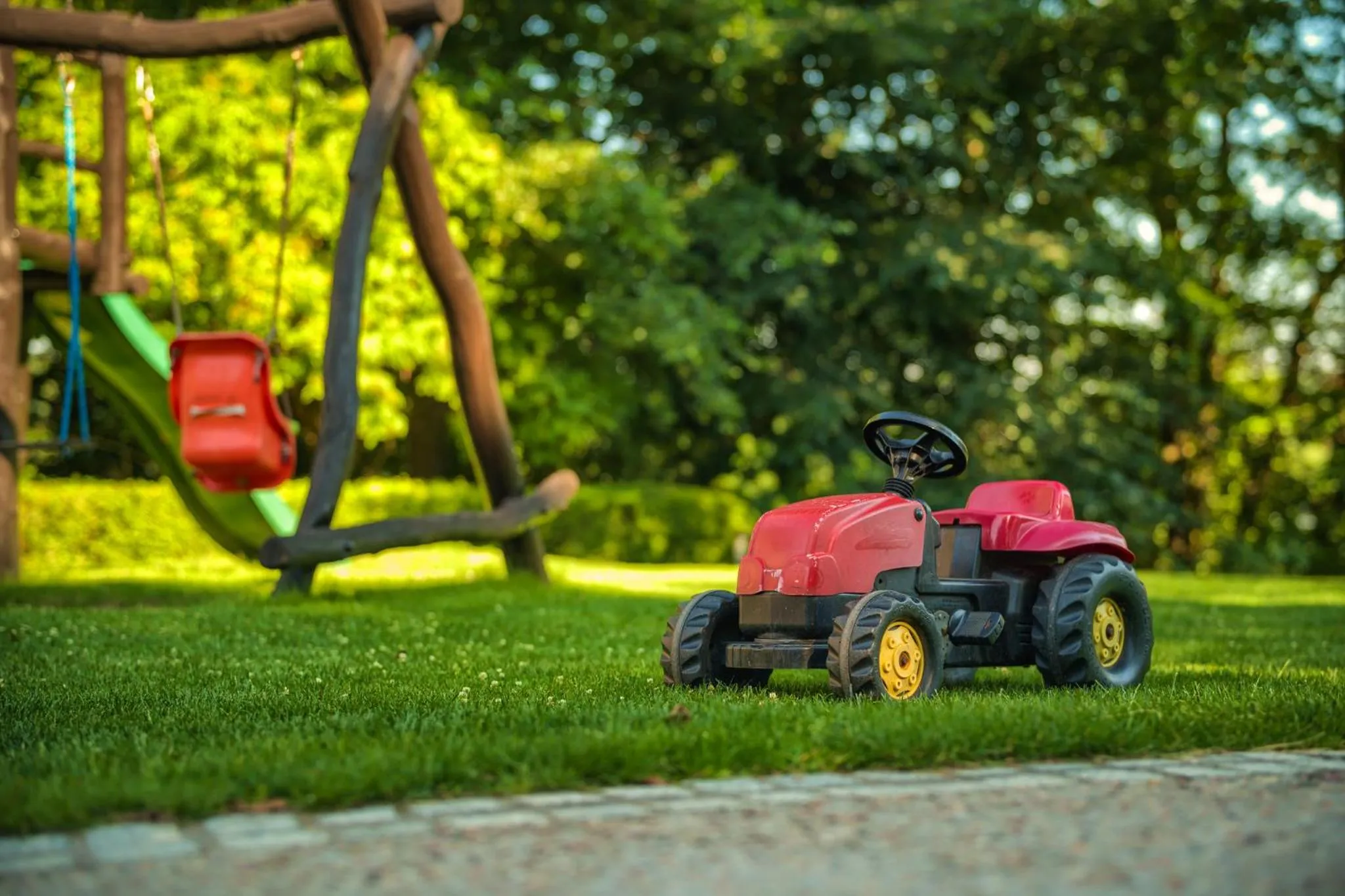 Children play ground in Hotel Dworek Wapionka