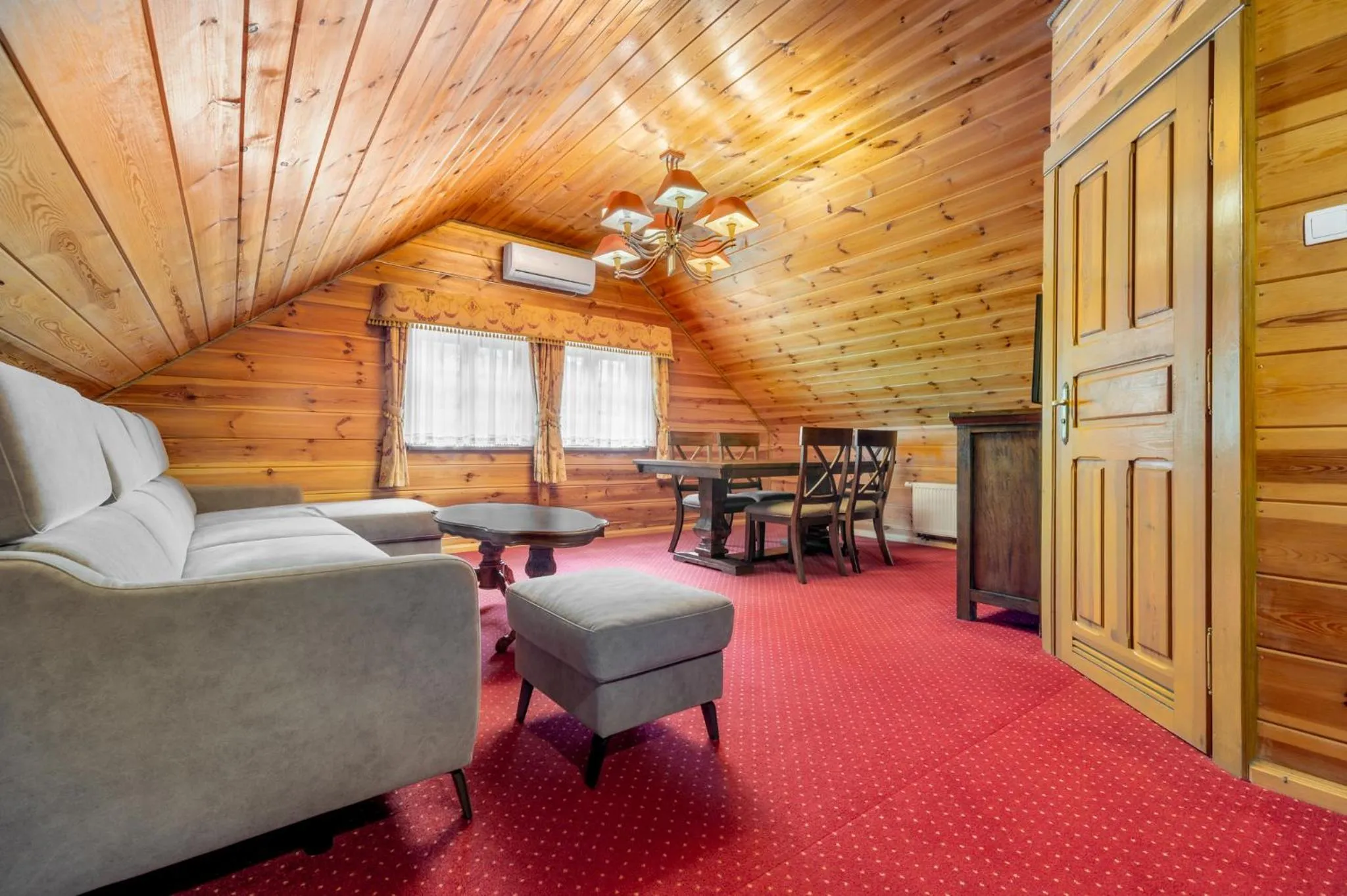 Living room in Hotel Dworek Wapionka