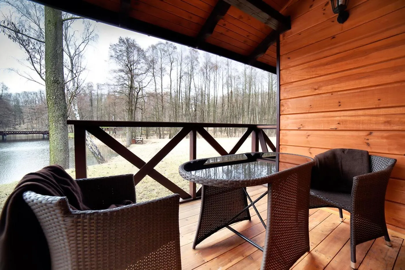 Balcony/Terrace in Hotel Dworek Wapionka