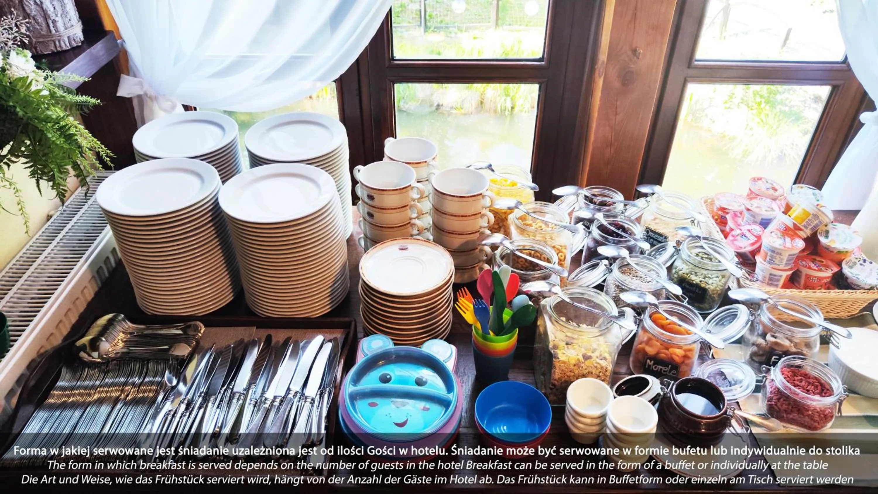 Breakfast in Hotel Dworek Wapionka