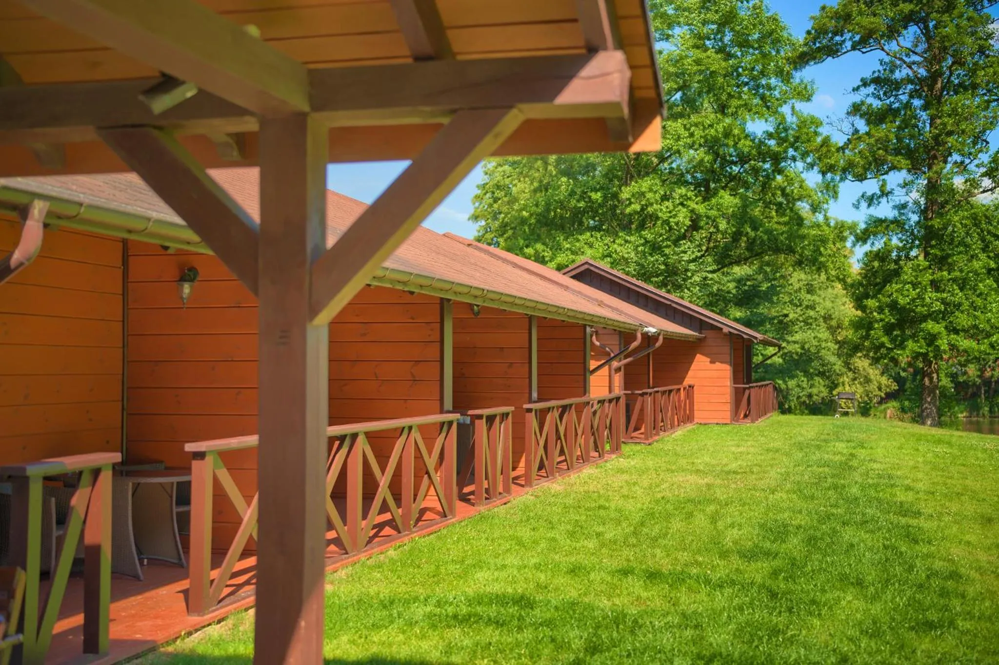 Property building in Hotel Dworek Wapionka