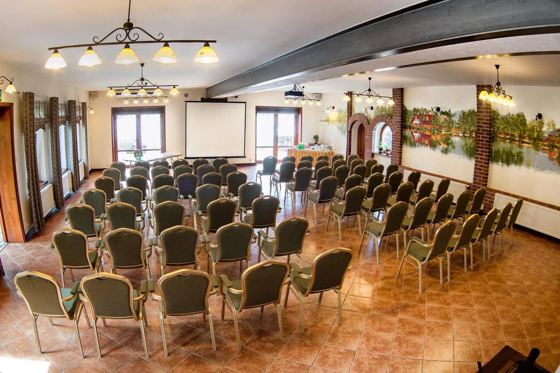 Meeting/conference room in Hotel Dworek Wapionka