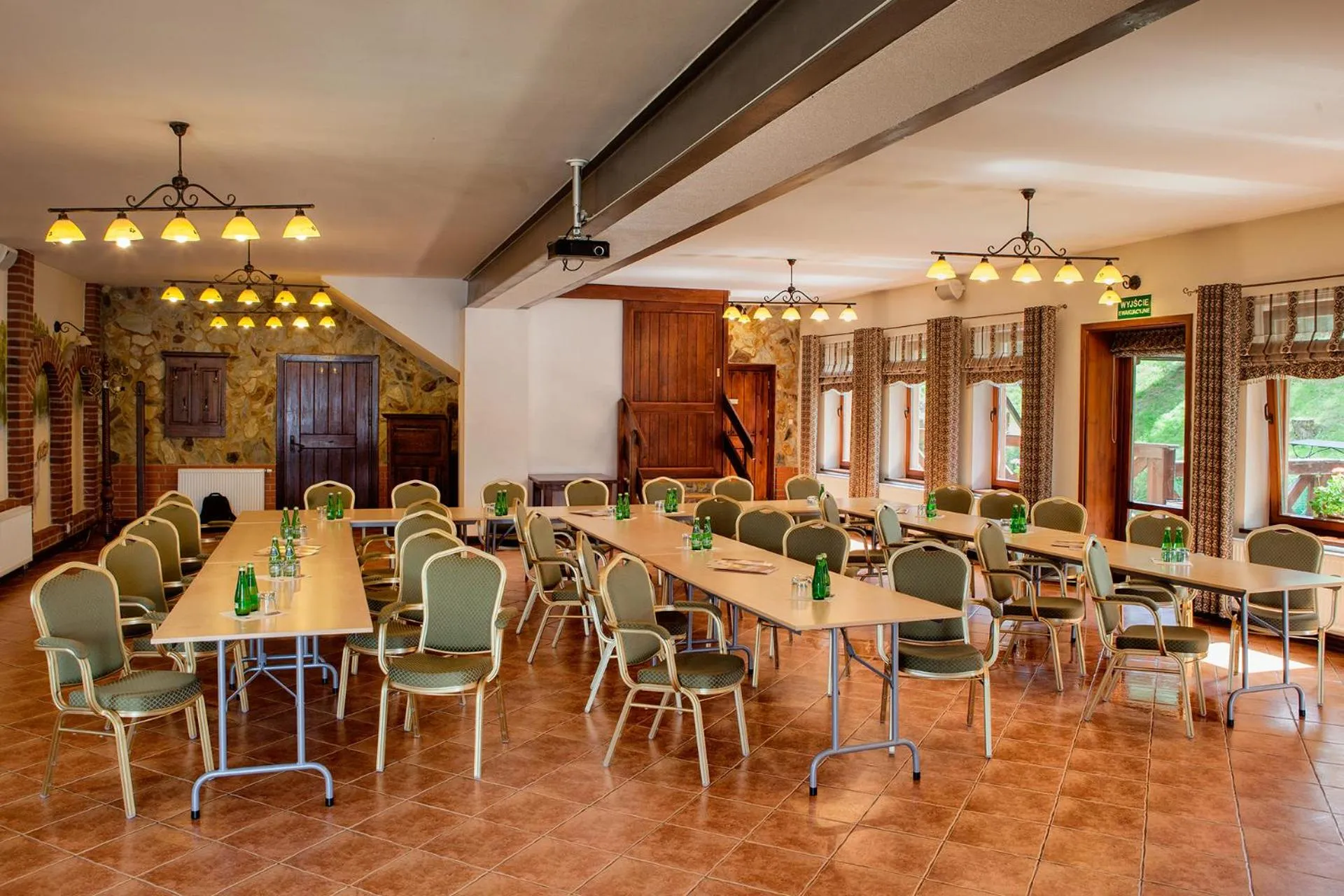 Meeting/conference room in Hotel Dworek Wapionka
