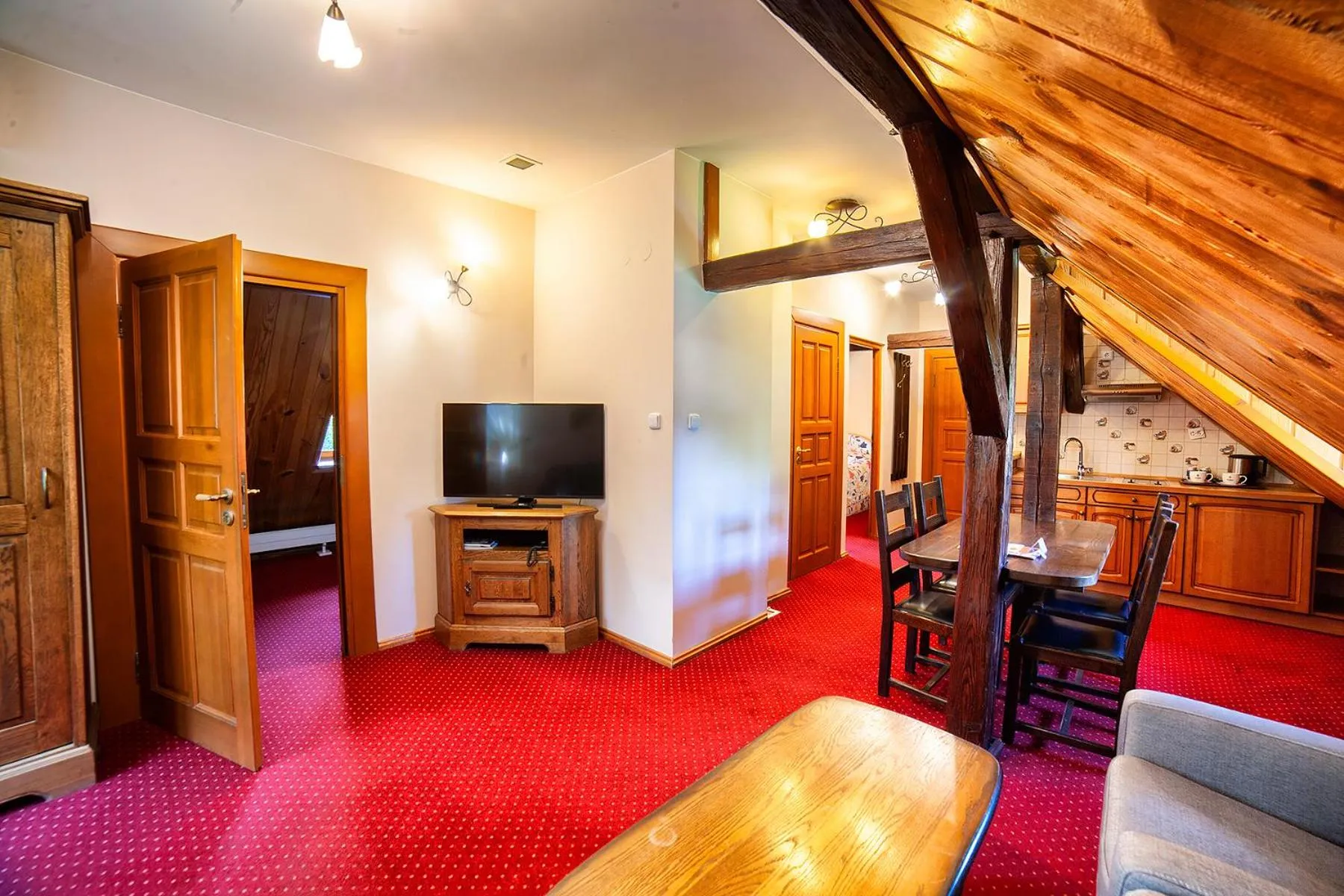 Living room in Hotel Dworek Wapionka